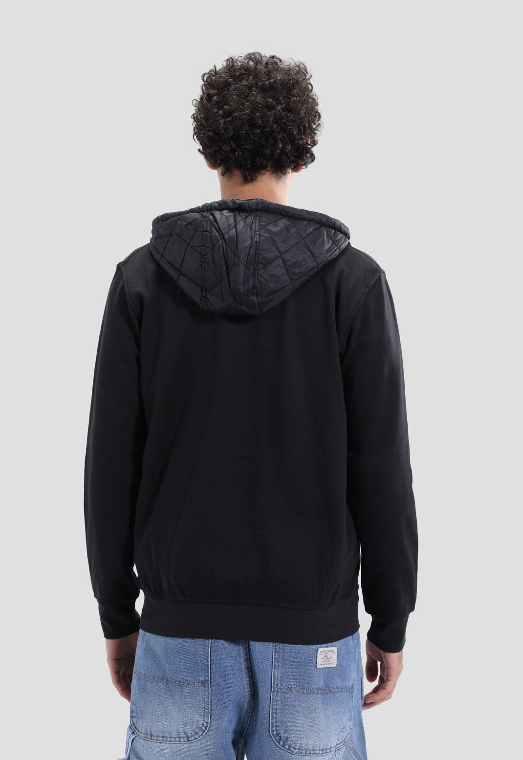 Full Zipper Printed Sweatshirt