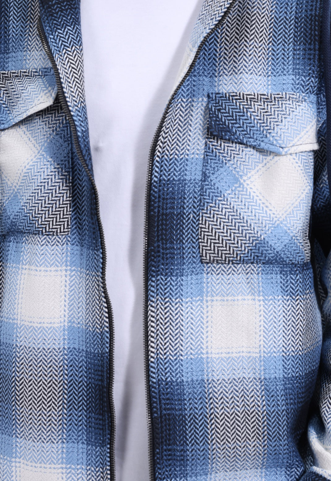 Checked SLIM FIT Over Shirt