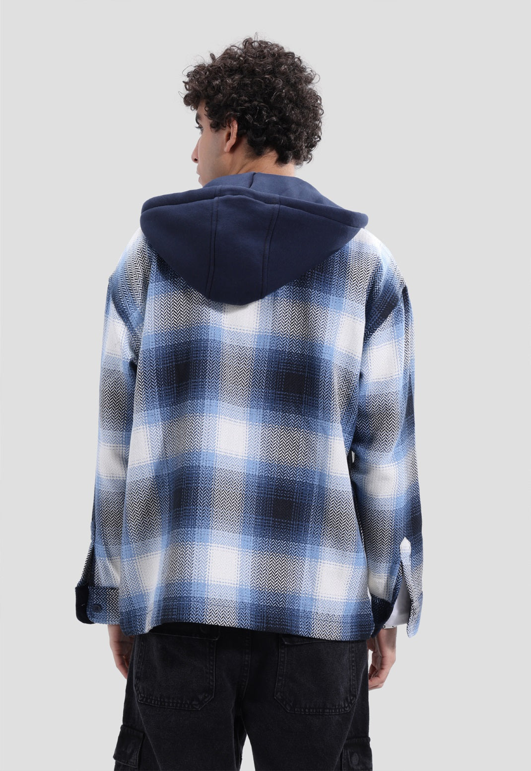Checked SLIM FIT Over Shirt