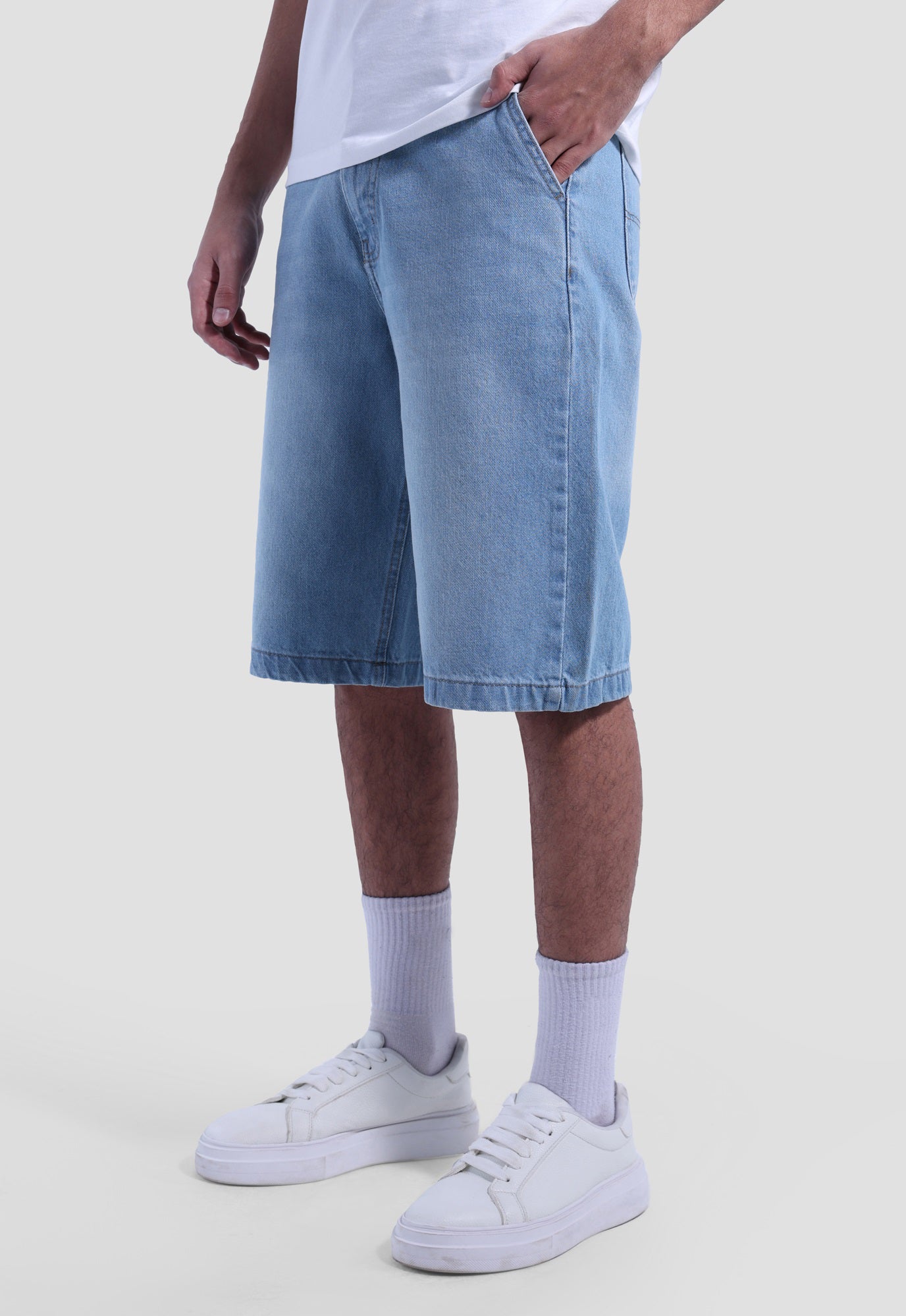 Baggi Fit Denim Short