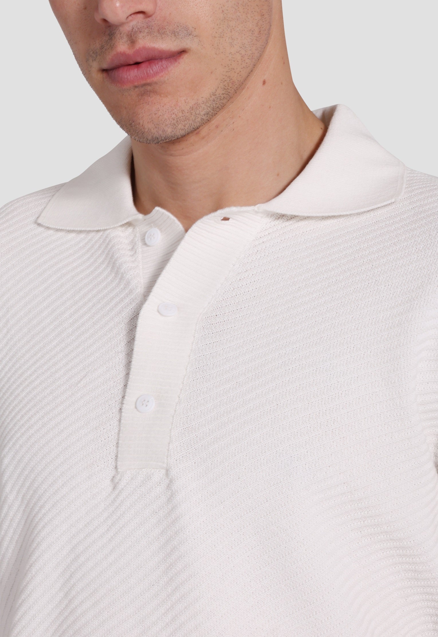 Knitted Polo Shirt