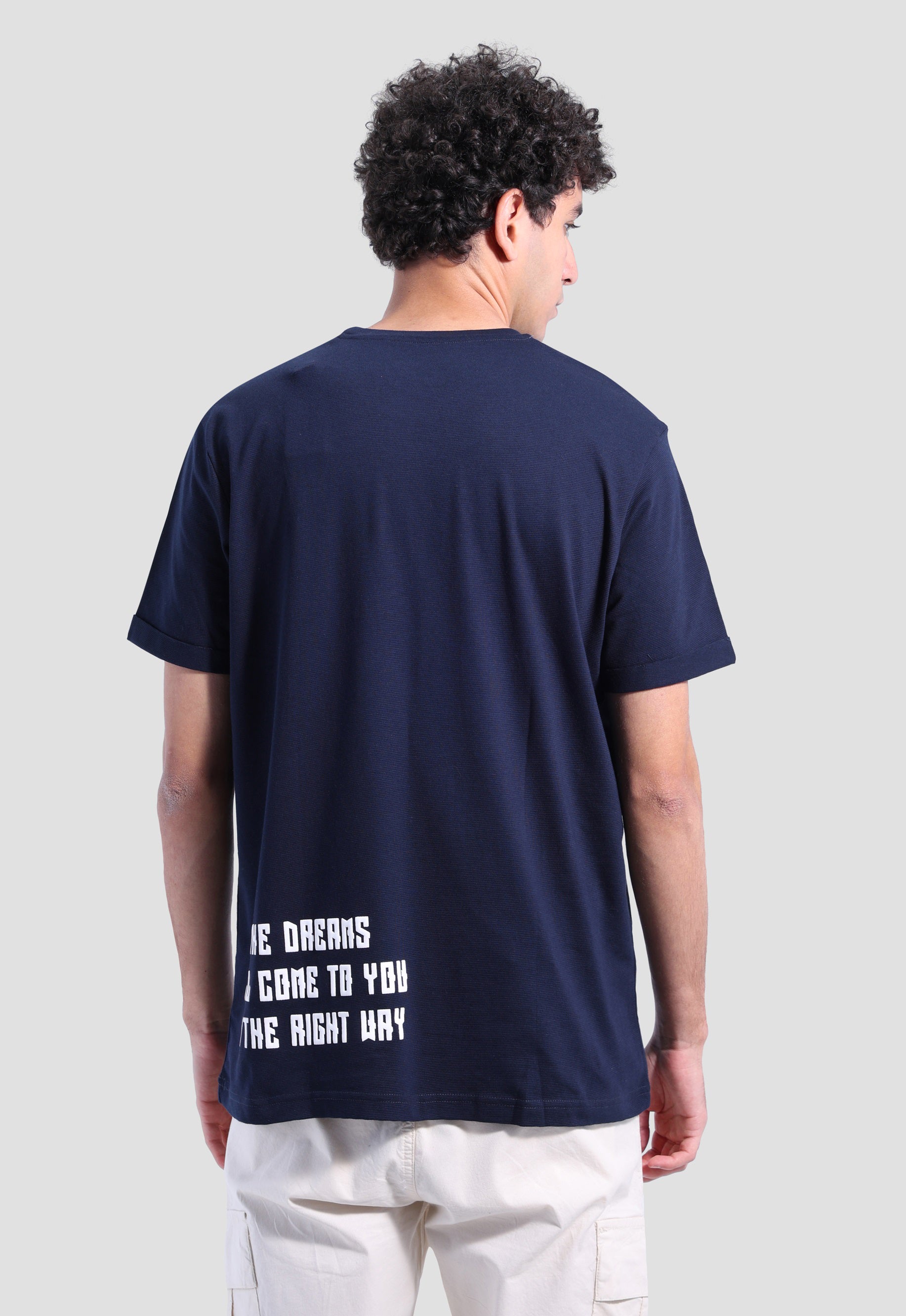 Crew Neck Printed T-Shirt