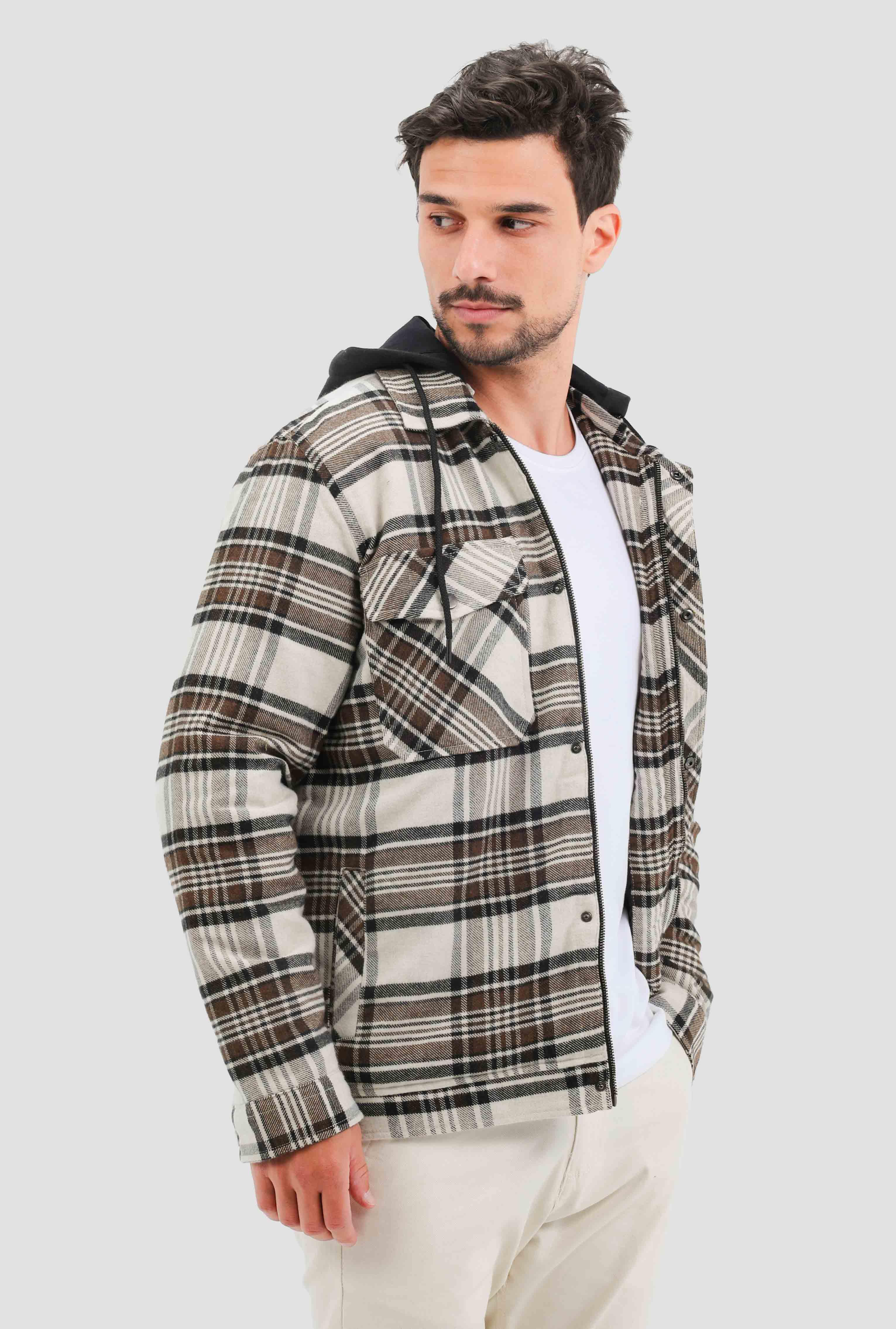 Slim Fit Shirt Jacket