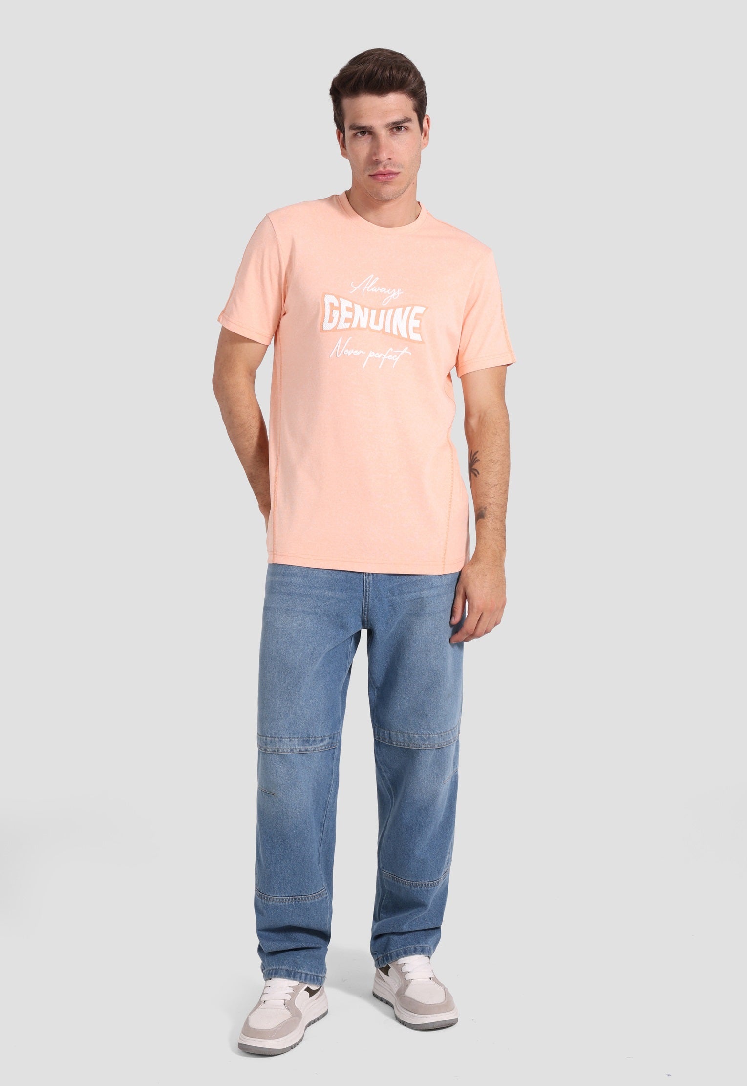 Crew Neck Printed T-Shirt