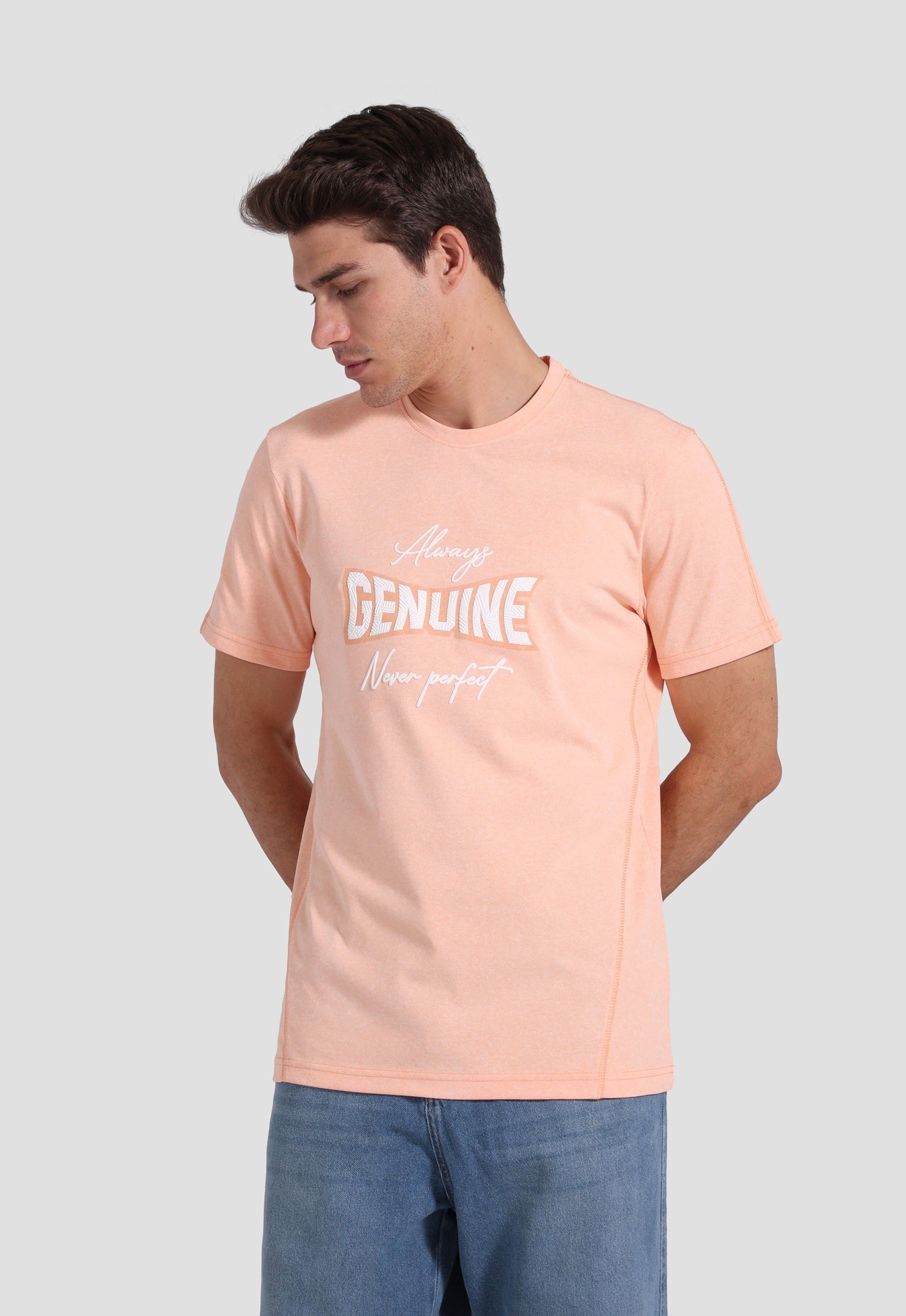 Crew Neck Printed T-Shirt