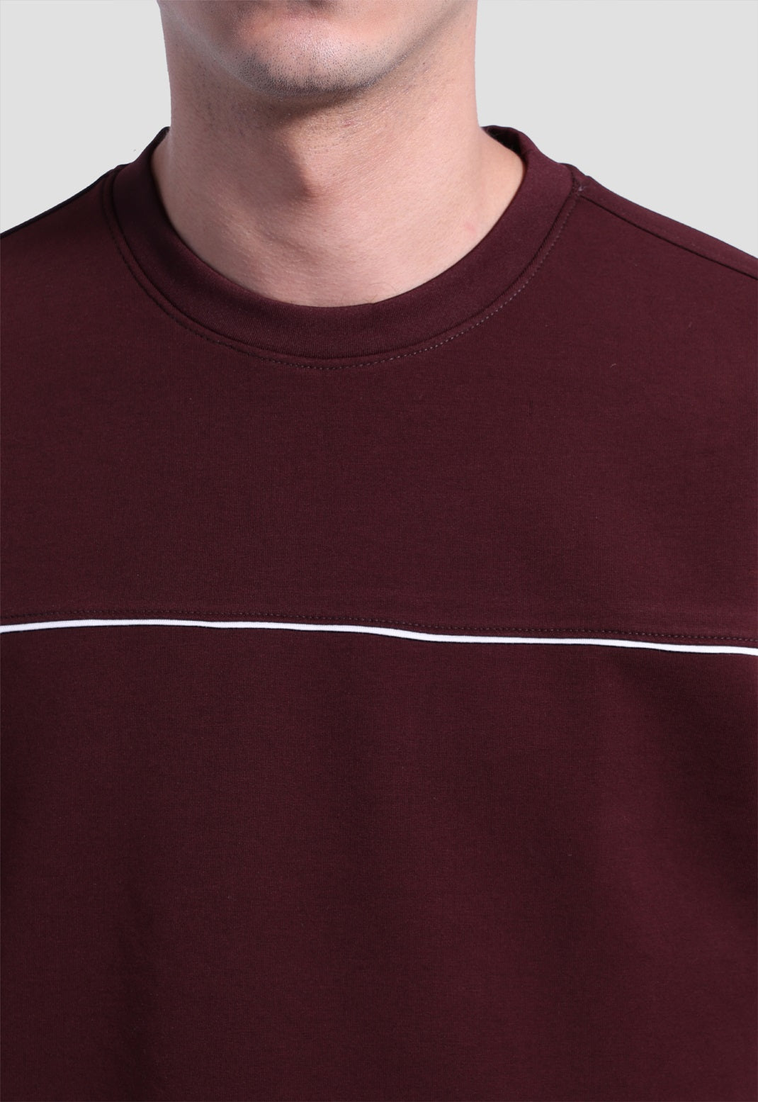 Crew Neck Over Size Printed T-shirt