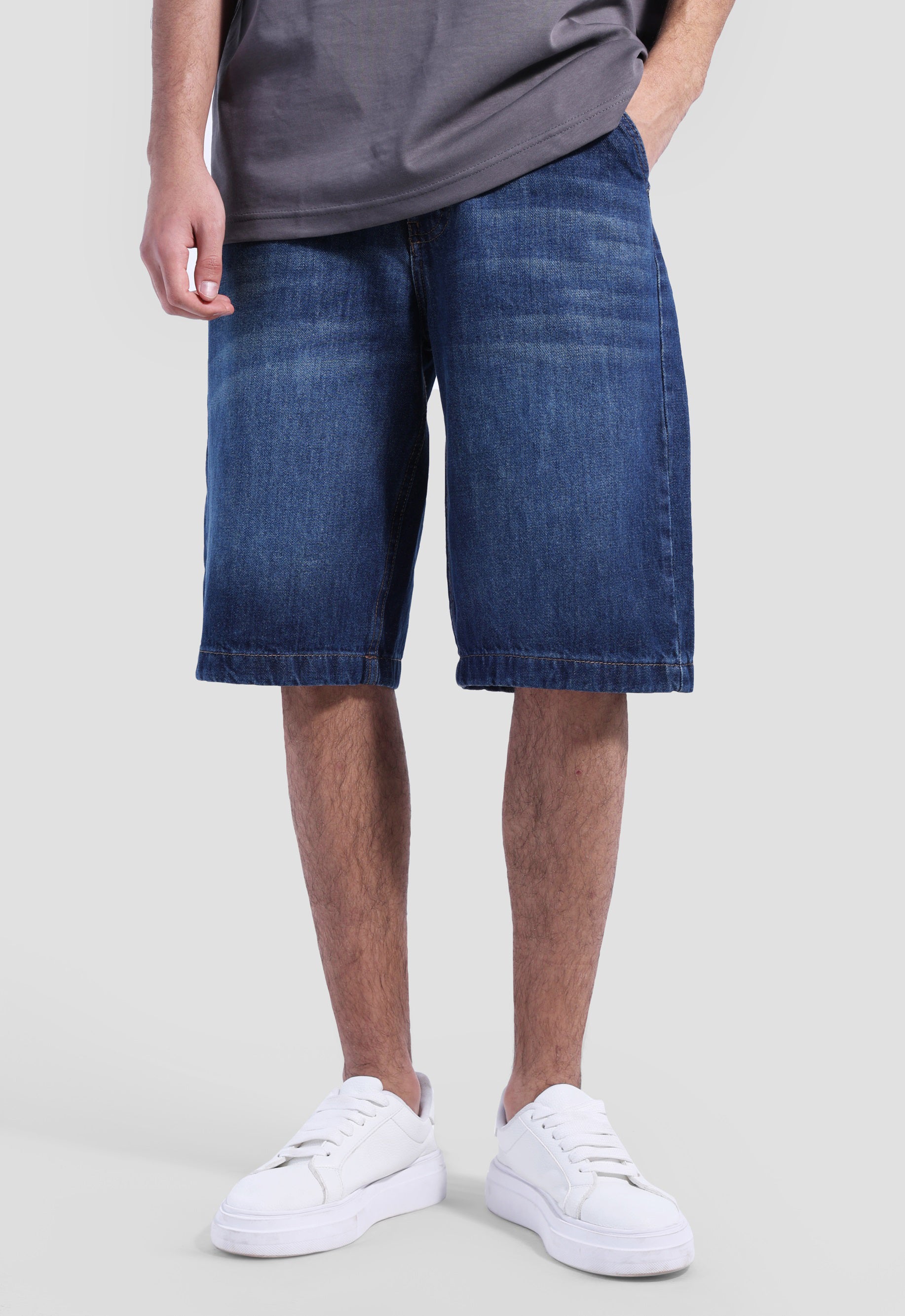 Baggi Fit Denim Short