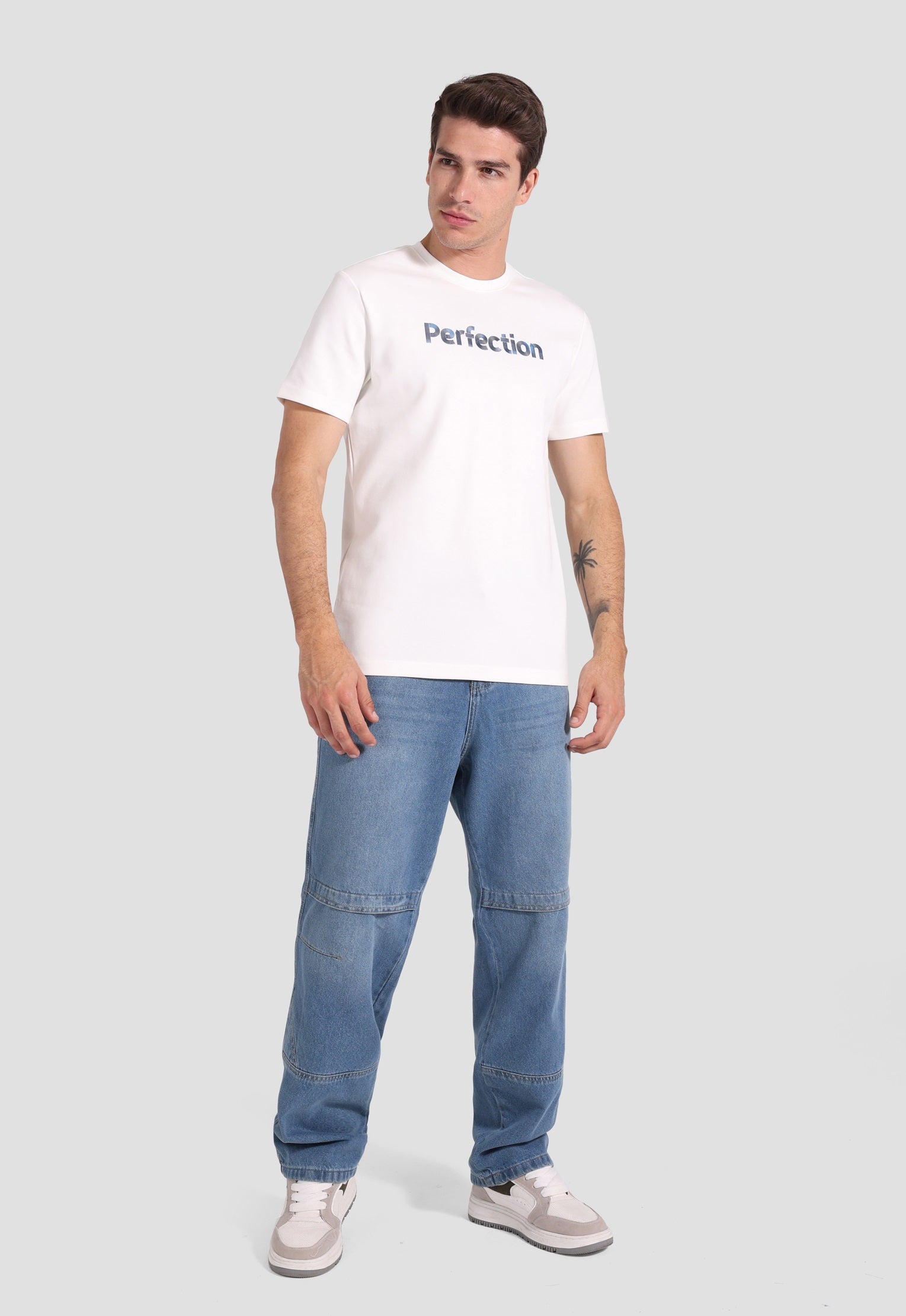 Crew Neck Printed T-Shirt