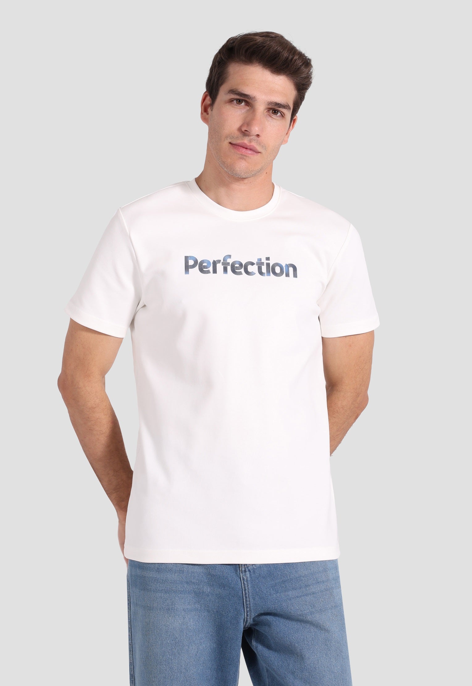 Crew Neck Printed T-Shirt