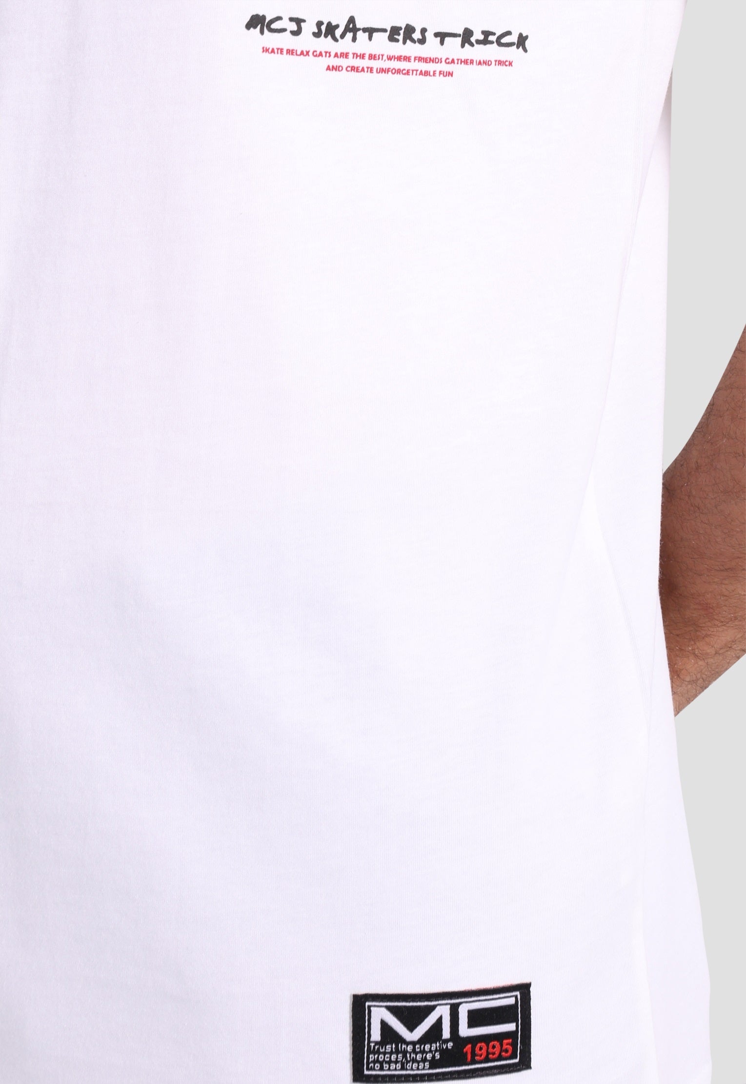off-white crew neck printed t-shirt