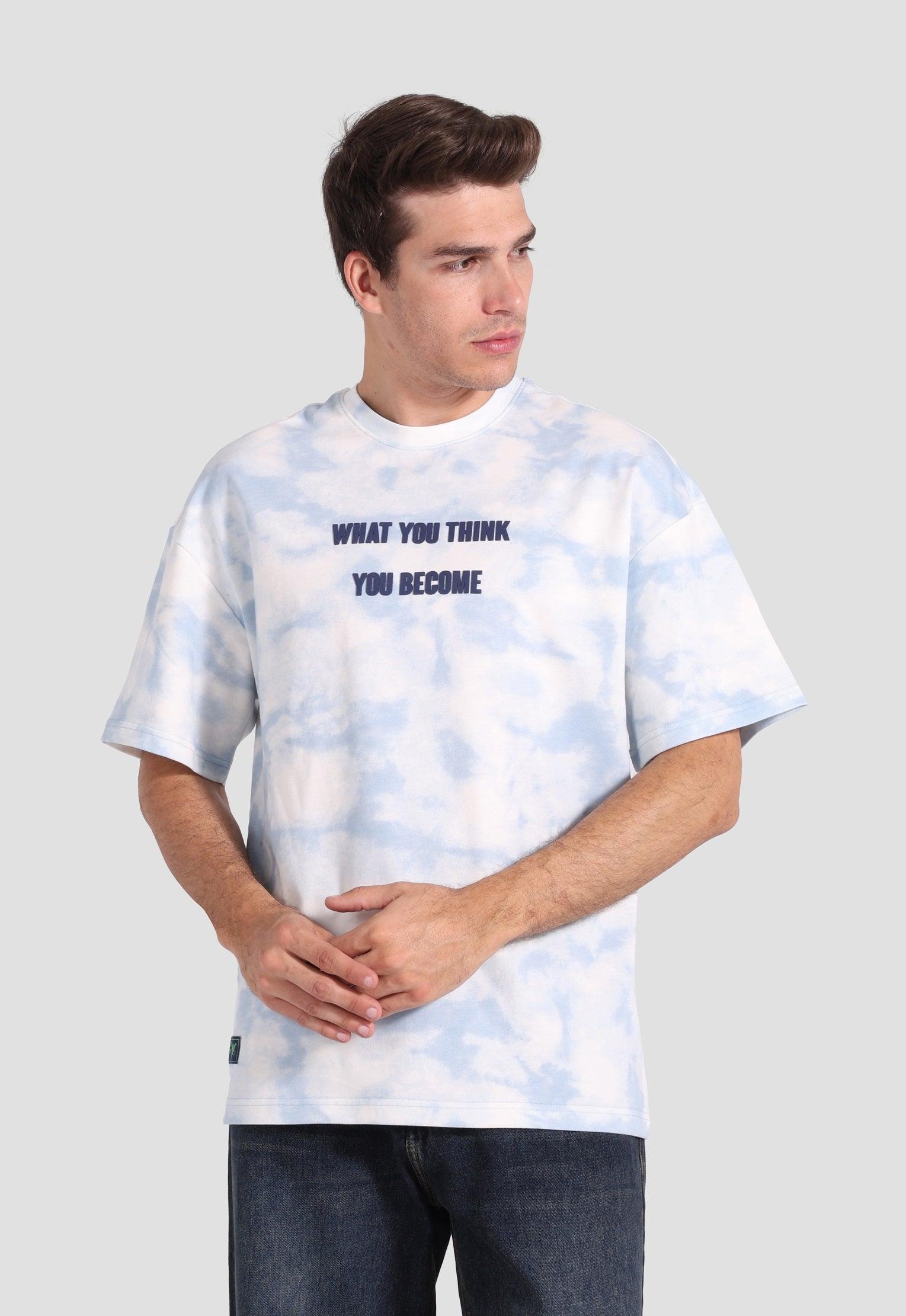 over size printed t-shirt