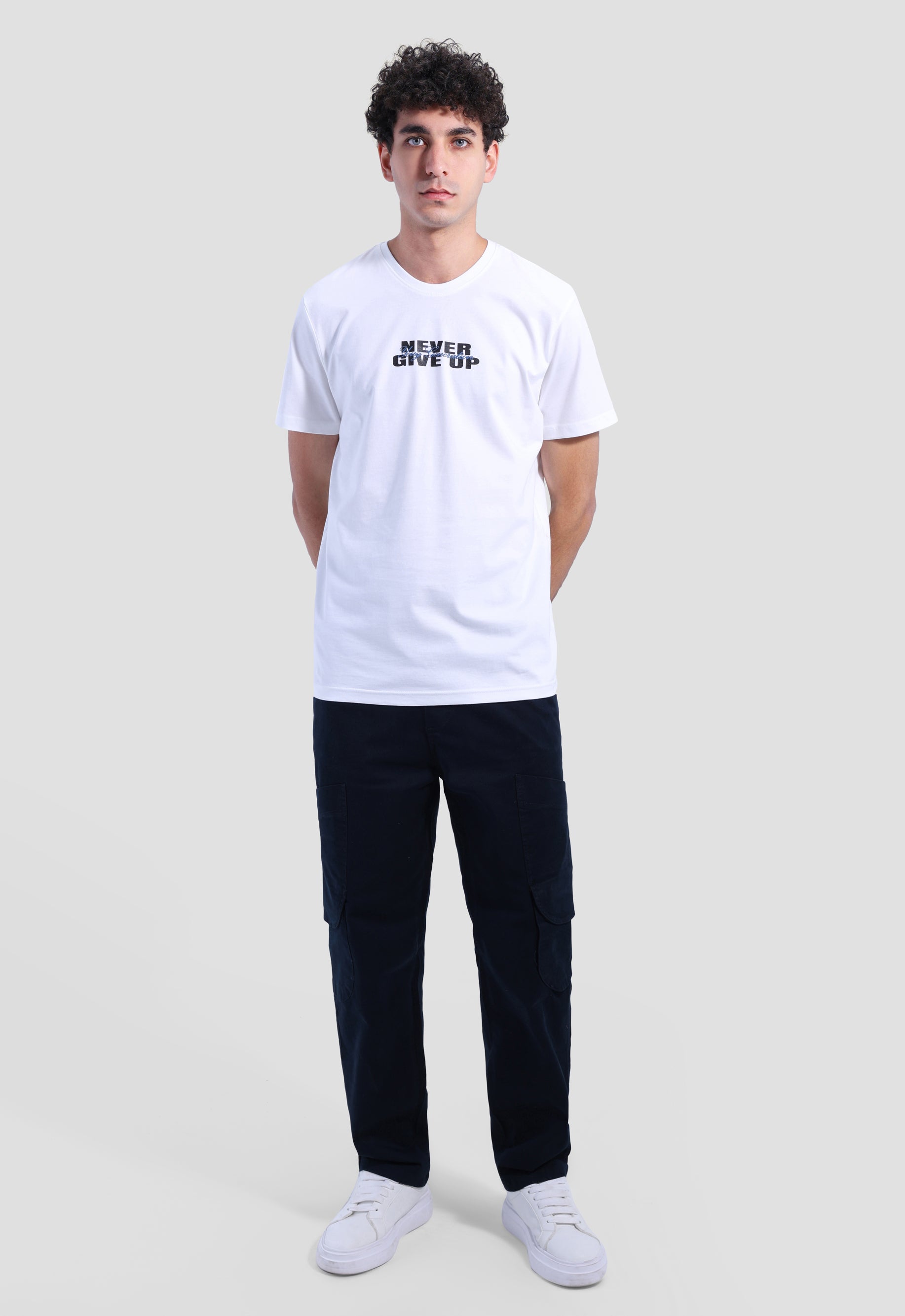Crew Neck Printed T-Shirt