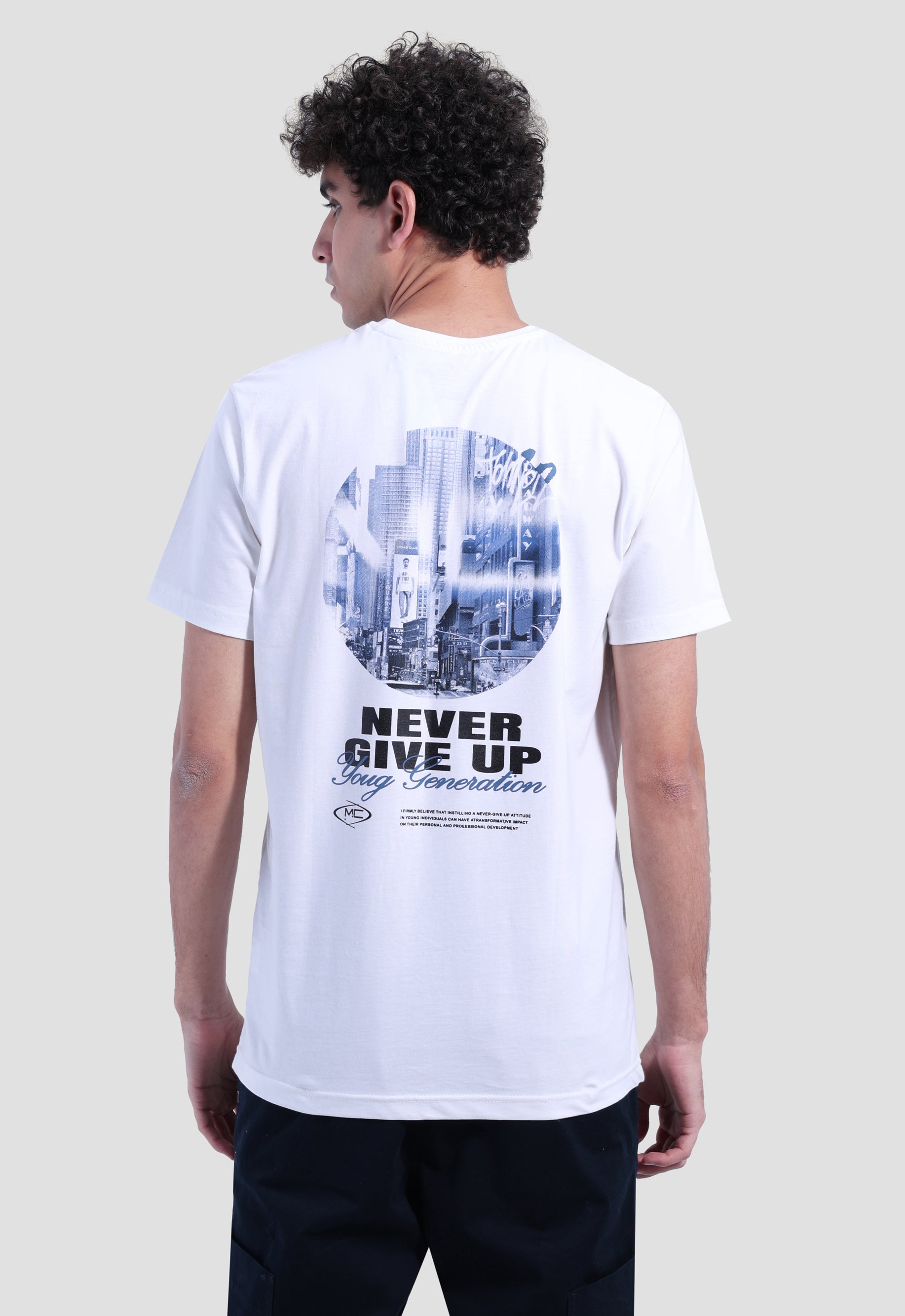 Crew Neck Printed T-Shirt