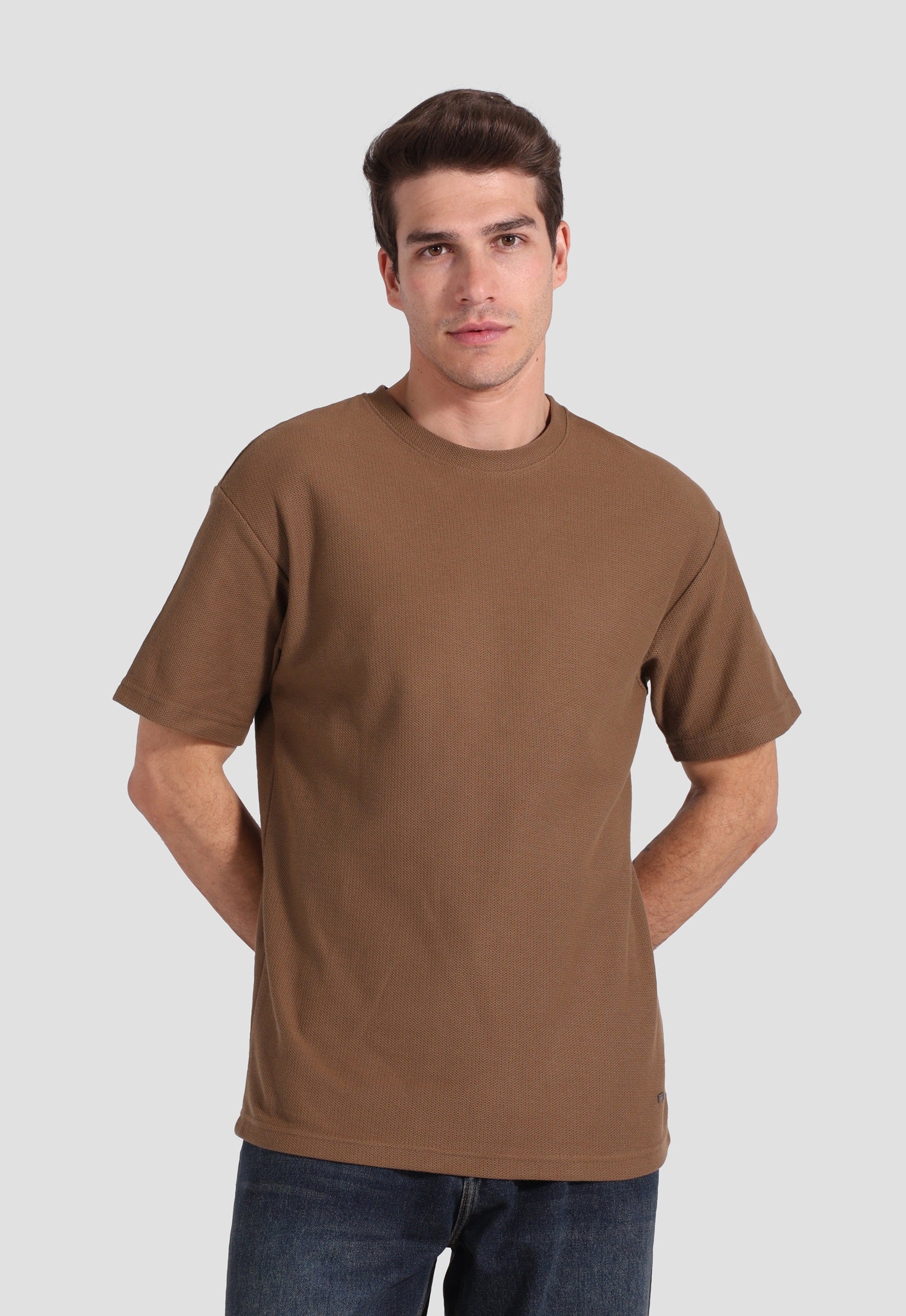 café crew neck  t-shirt