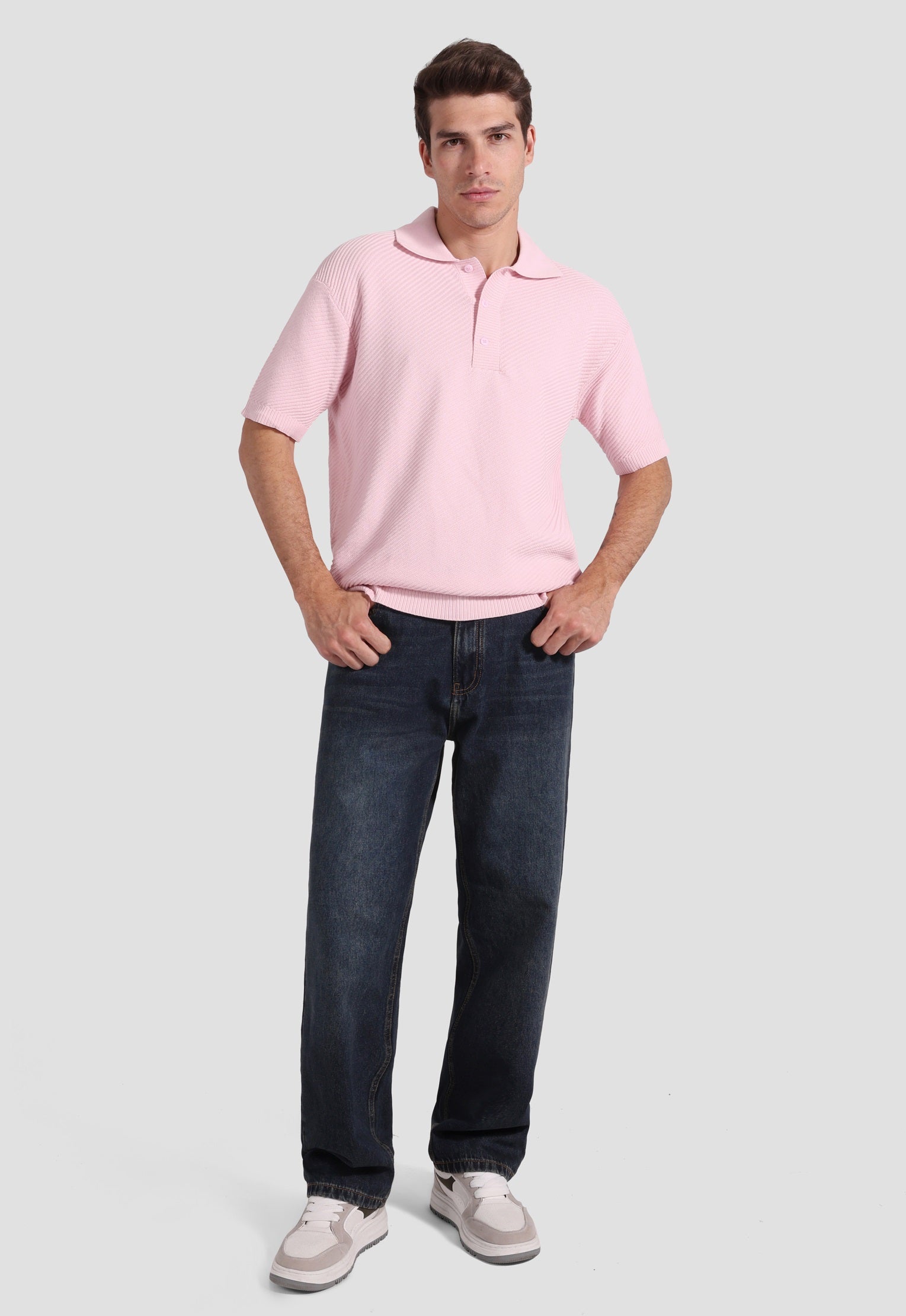 Knitted Polo Shirt