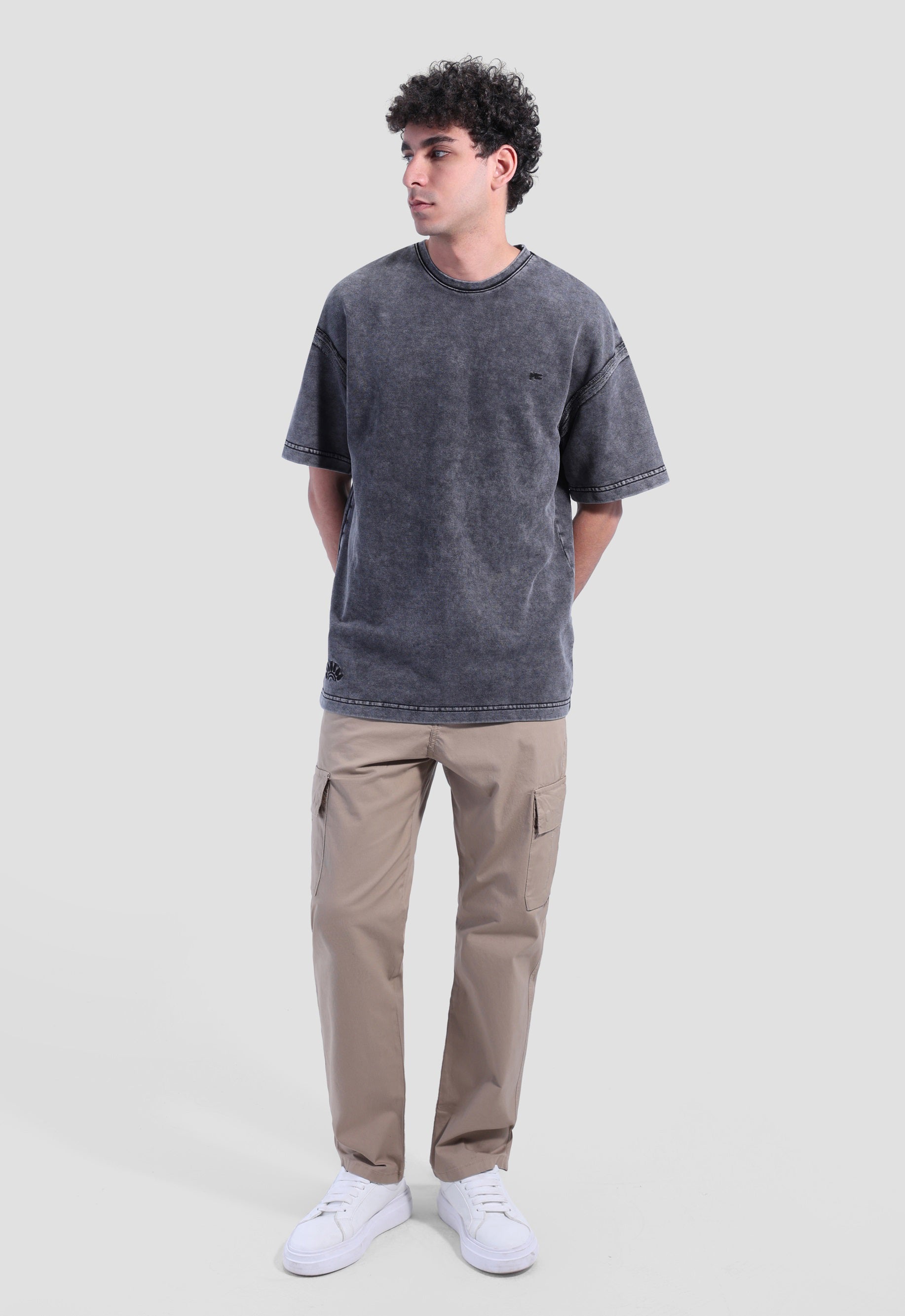 Crew Neck Over Size T-shirt