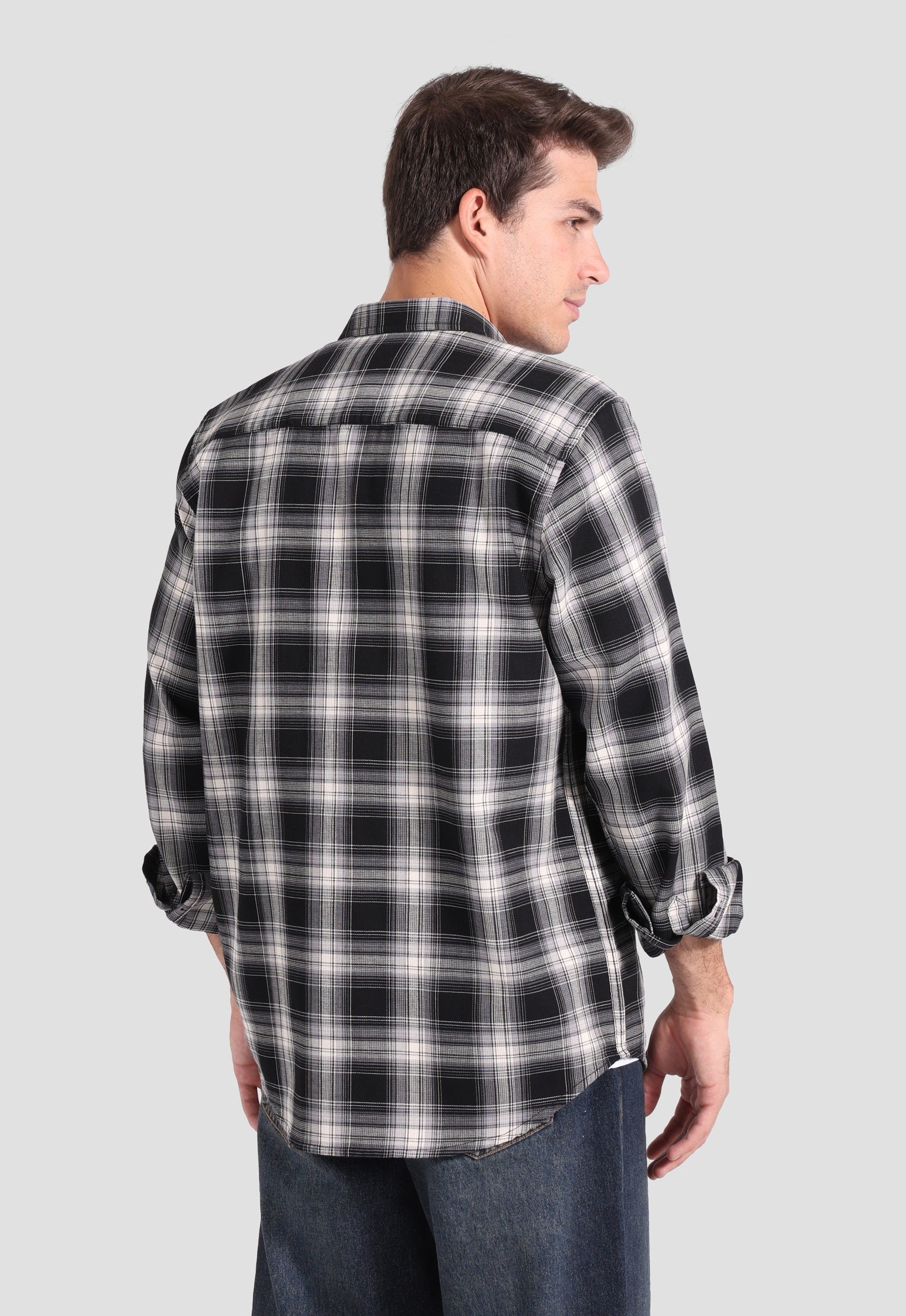 Slim Fit Checked Shirt