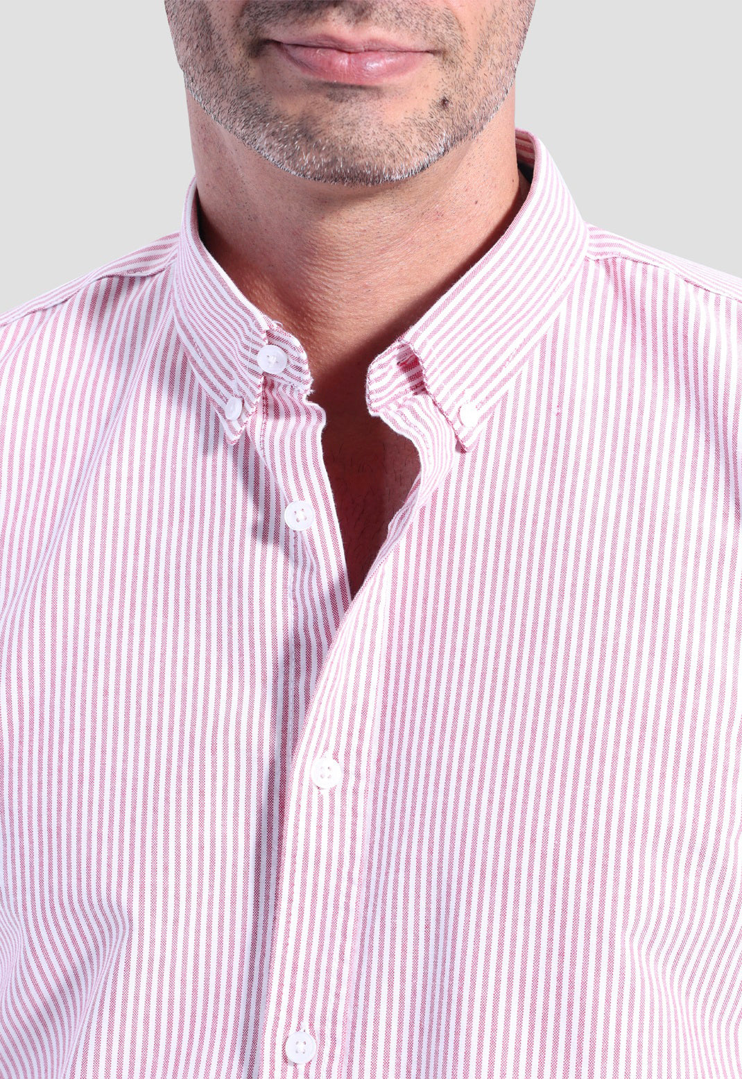 Slim Fit Striped Oxford Shirt