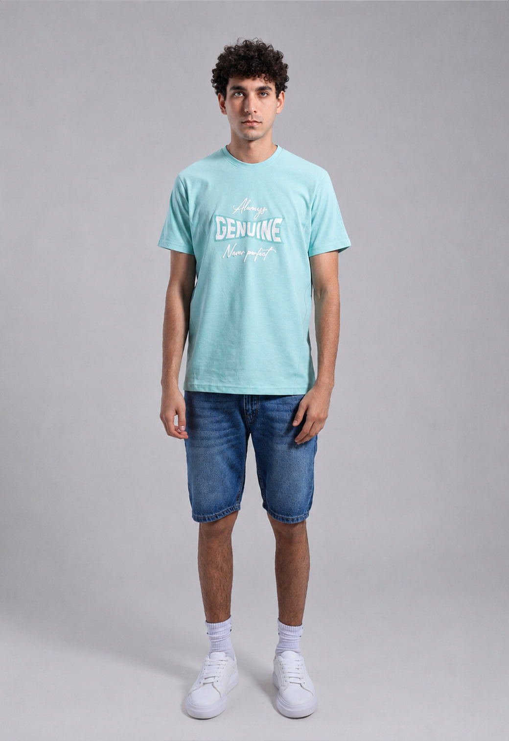 Crew Neck Printed T-Shirt