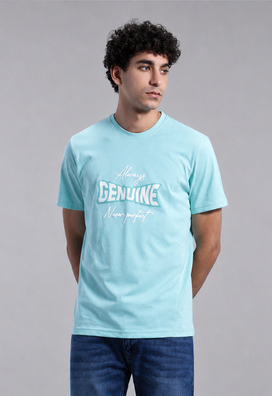 Crew Neck Printed T-Shirt