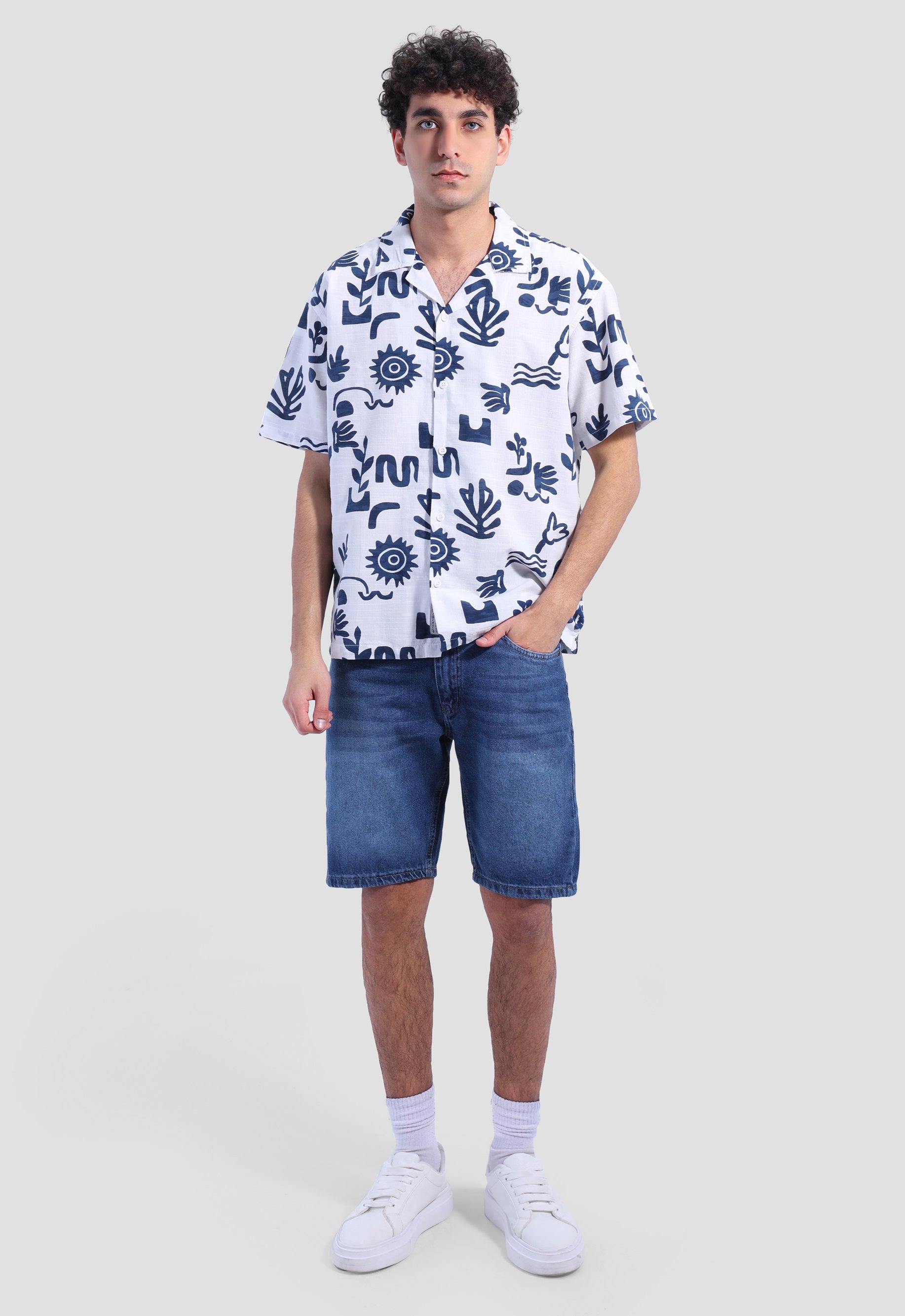 Reguler Fit Denim Short