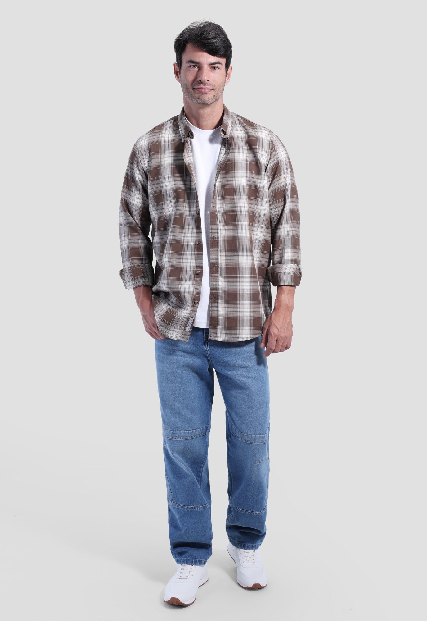 Slim Fit Checked Shirt