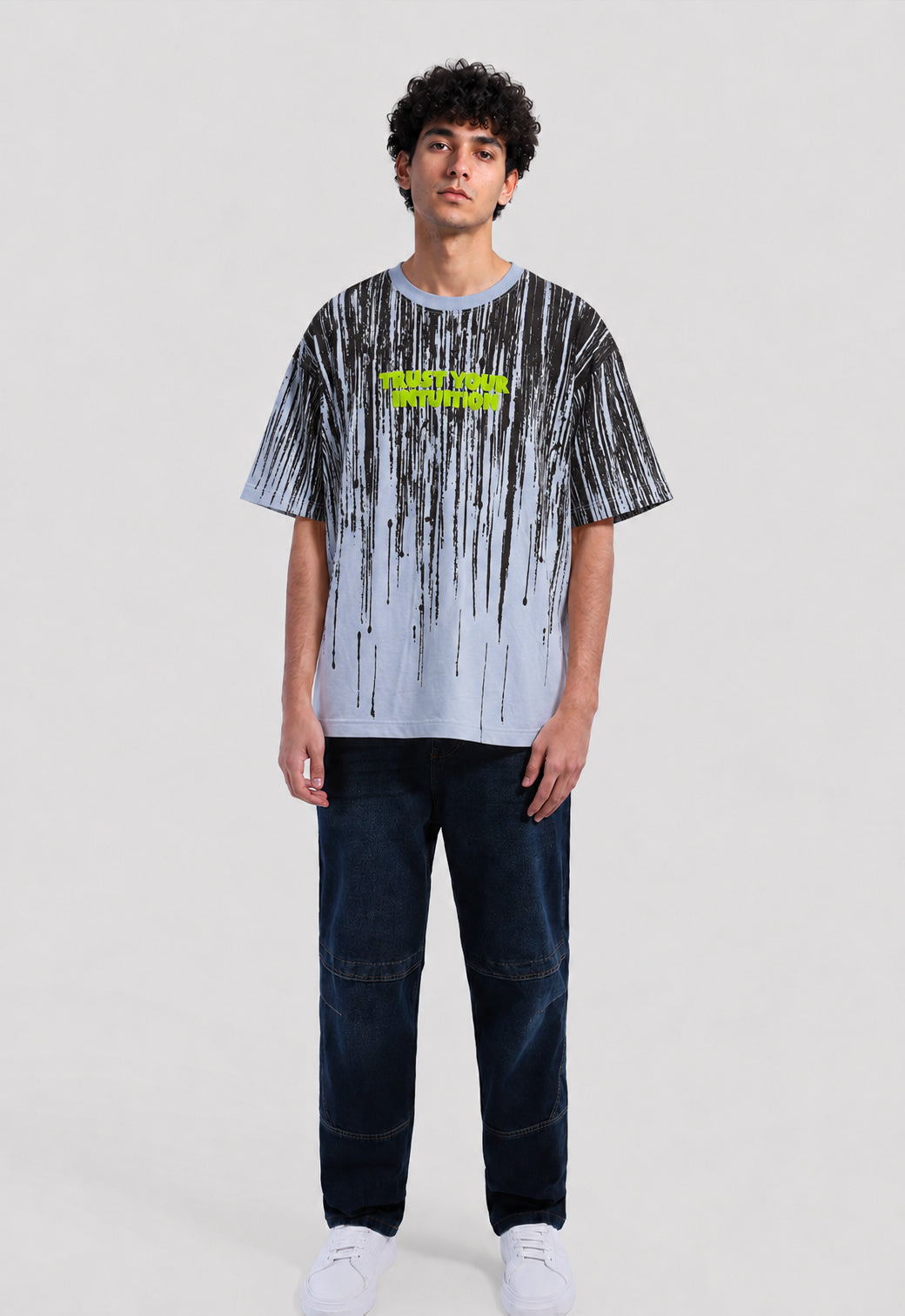 Crew Neck Printed T-shirt