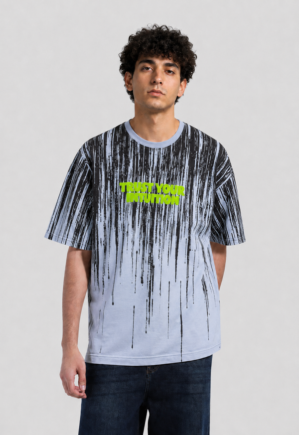 Crew Neck Printed T-shirt