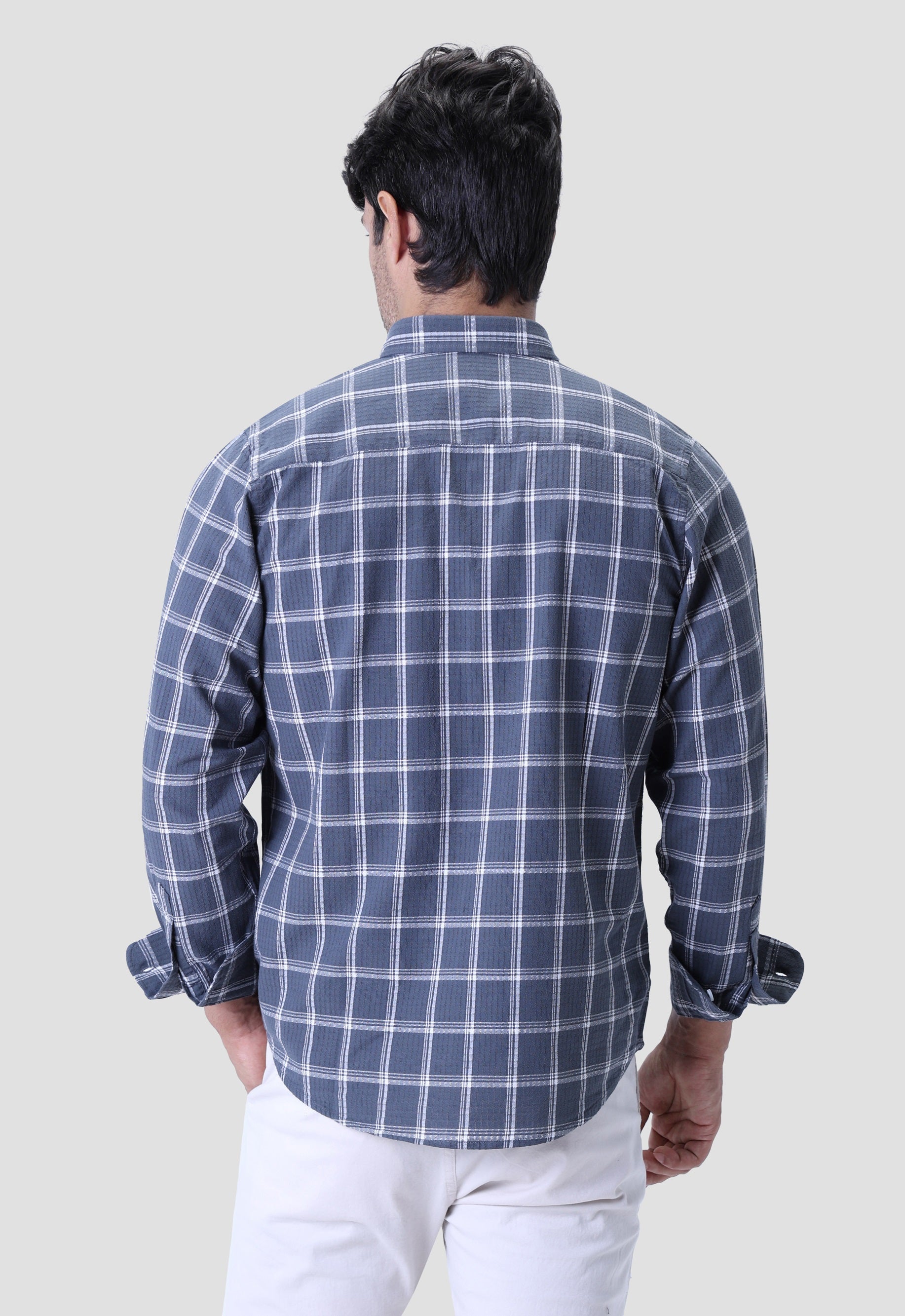Slim Fit Checked Shirt