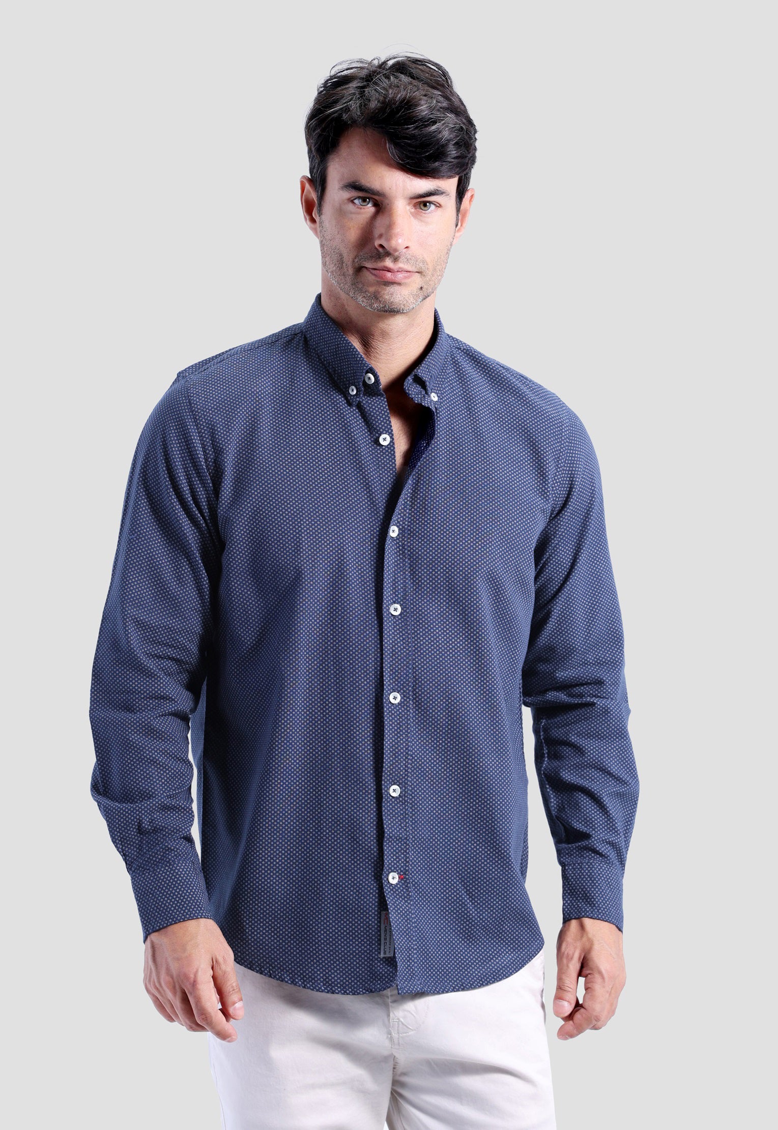 Pattern Slim Fit Shirt