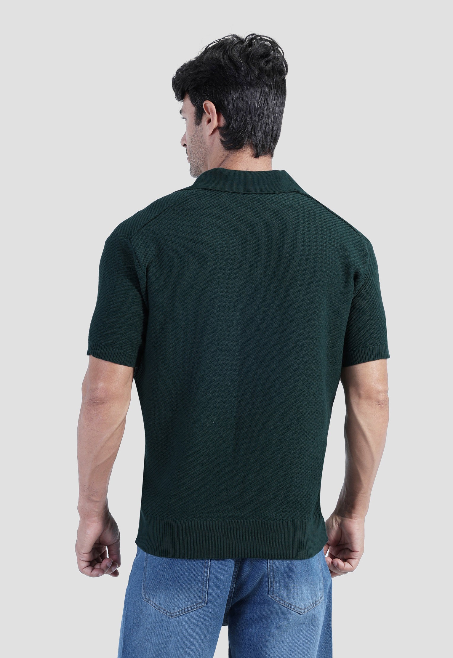 Knitted Polo Shirt