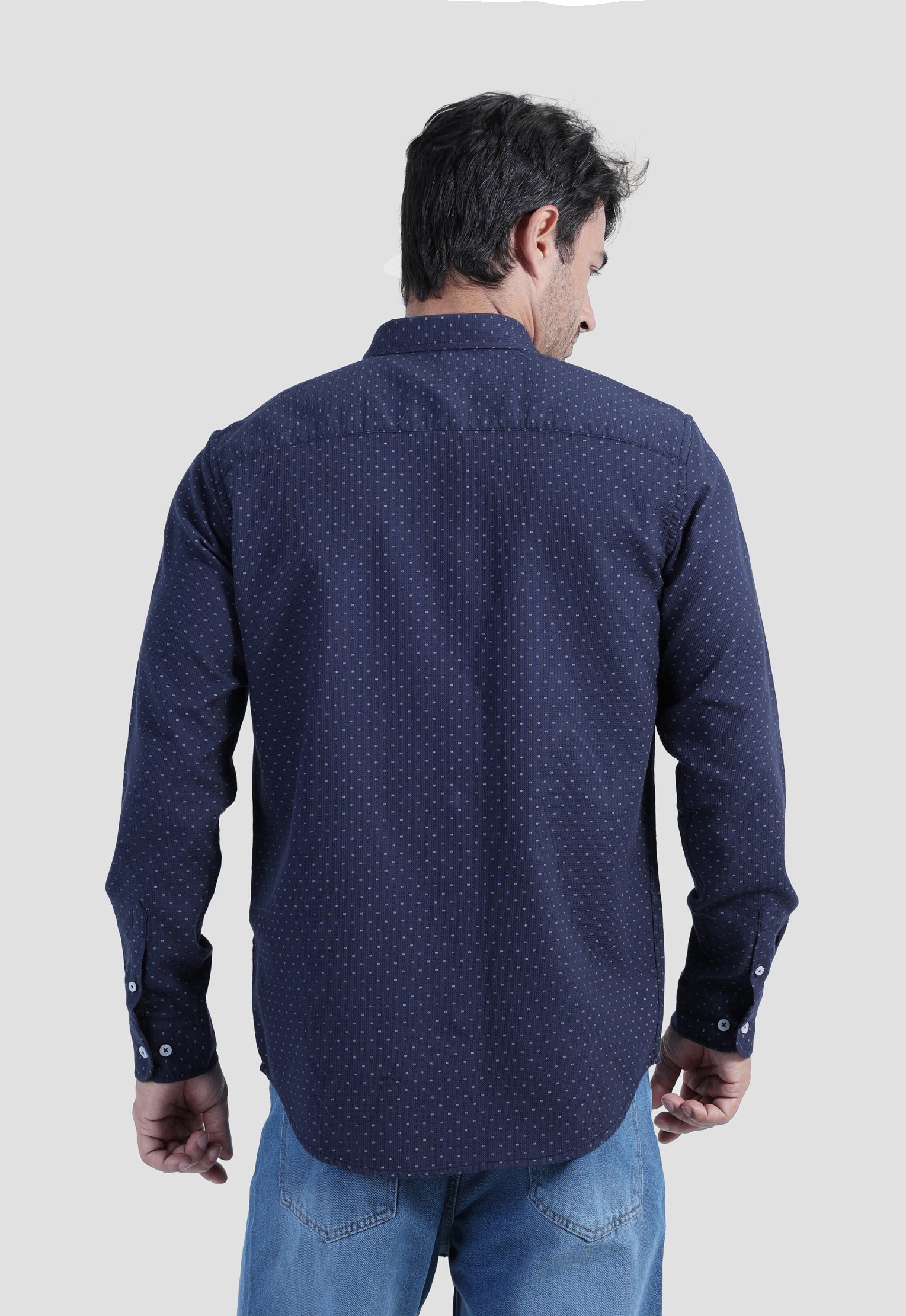 Pattern Slim Fit Shirt