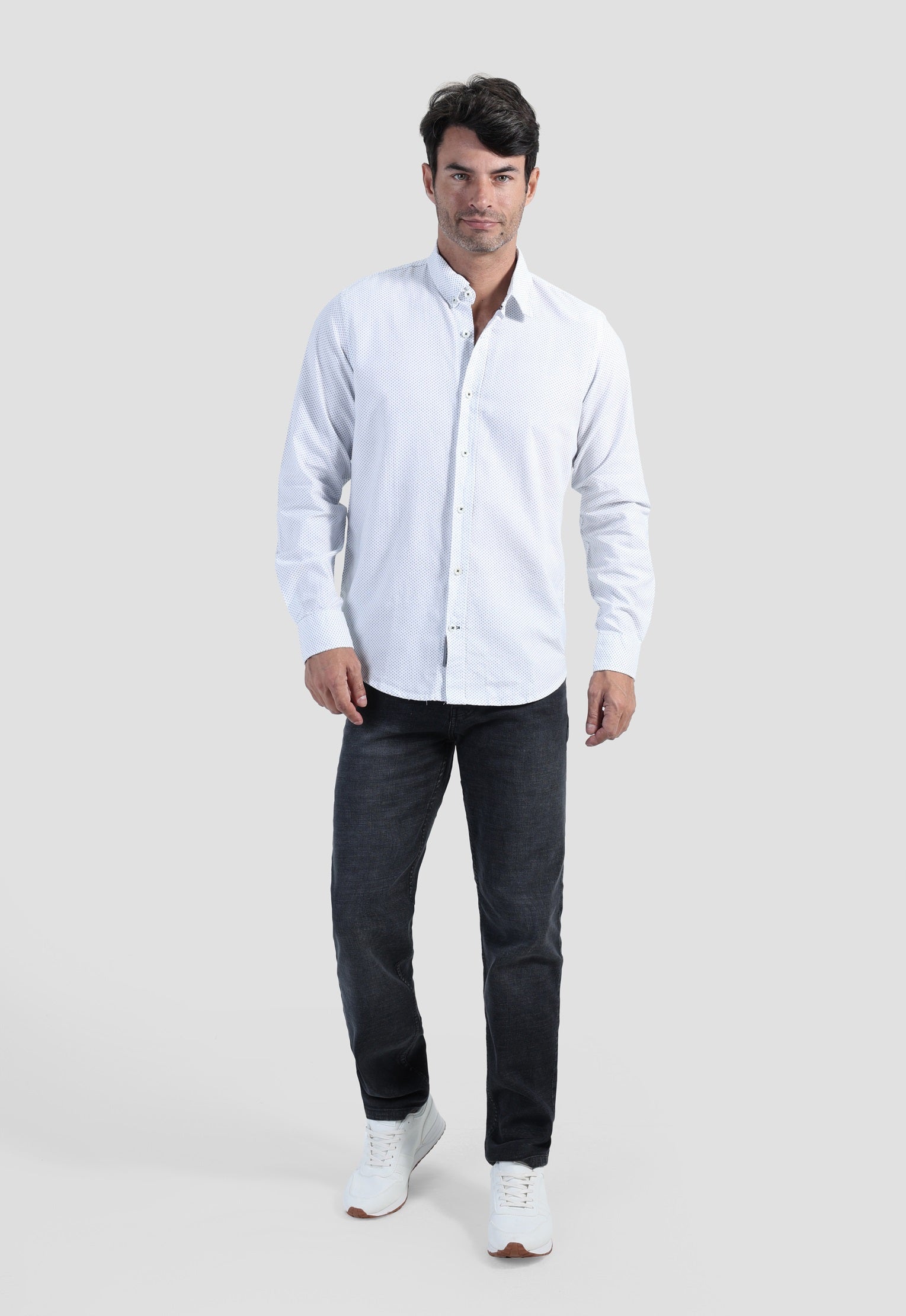 Pattern Slim Fit Shirt