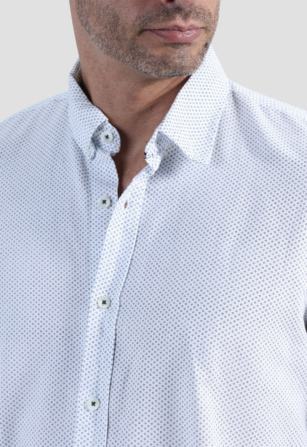 Pattern Slim Fit Shirt