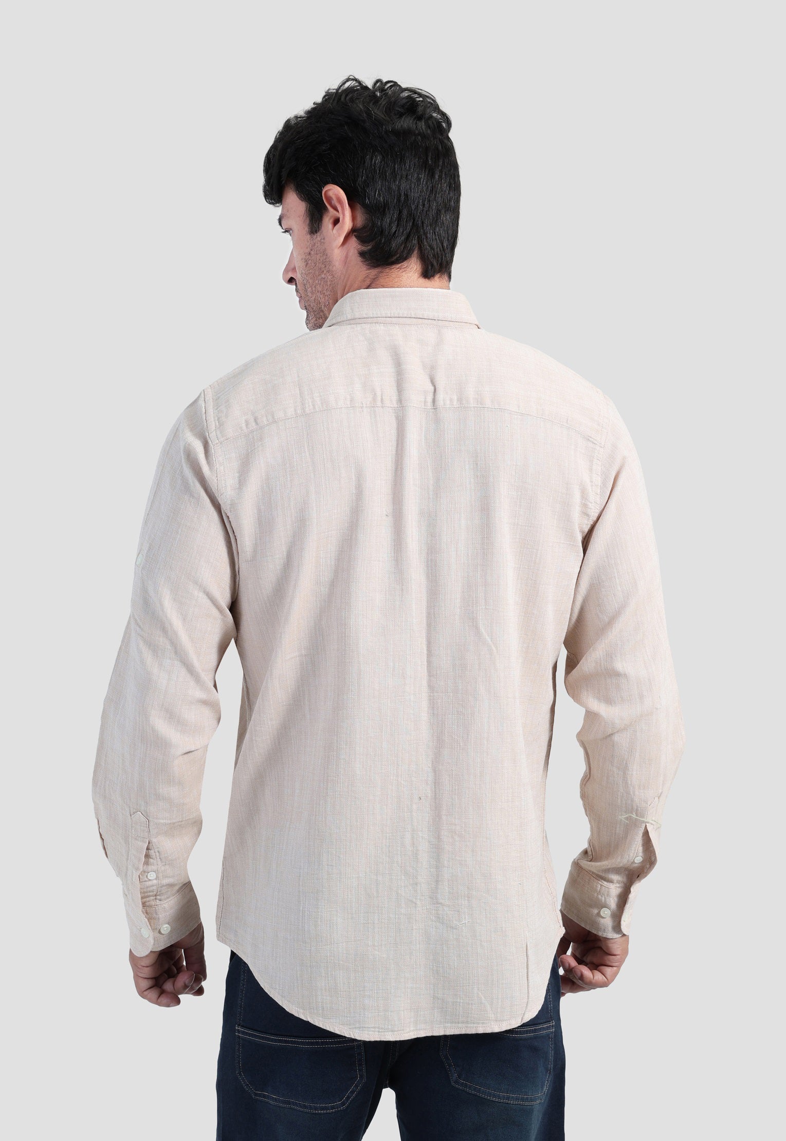 Slim Fit Solid Shirt