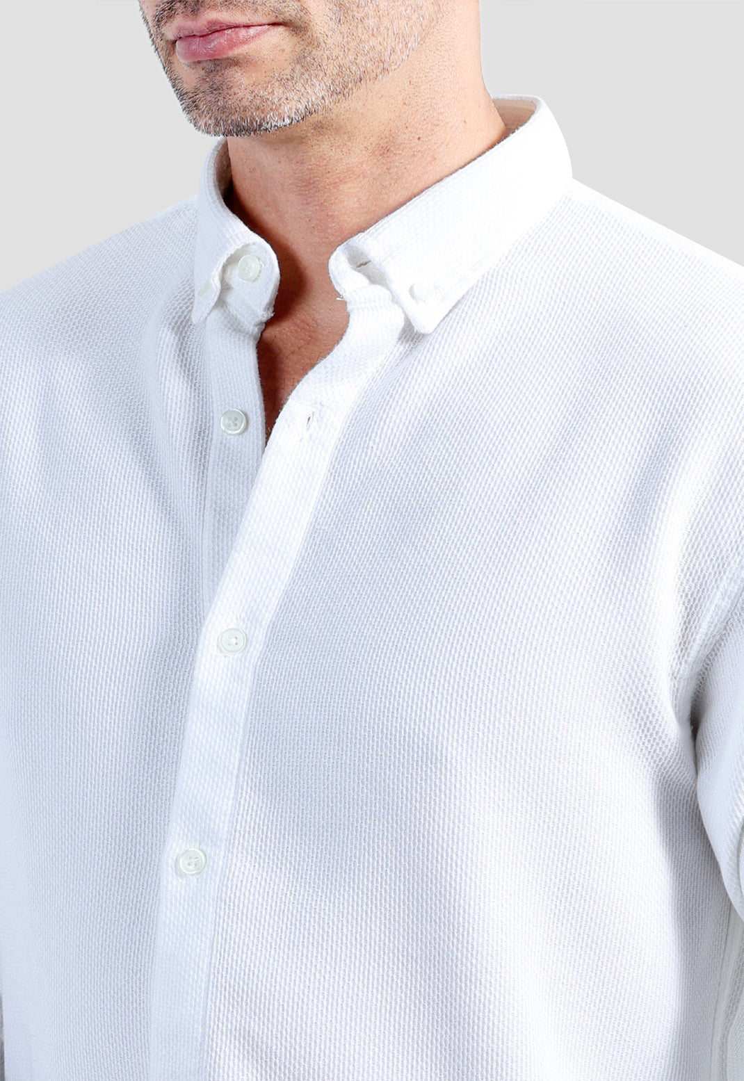 Slim Fit Solid Shirt