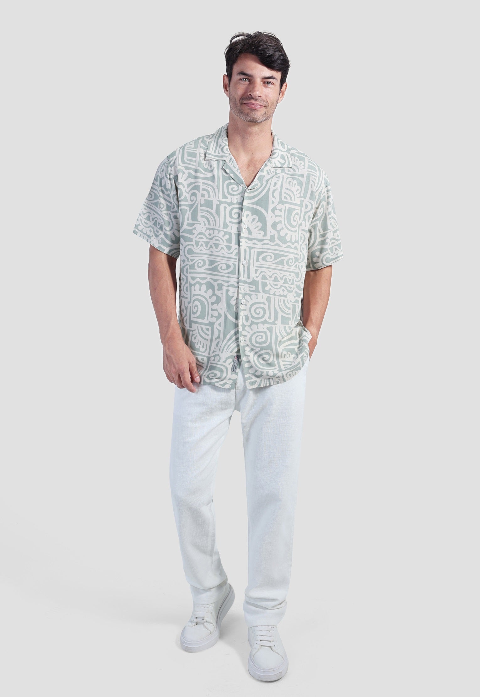 Printed Short Sleeve Shirt