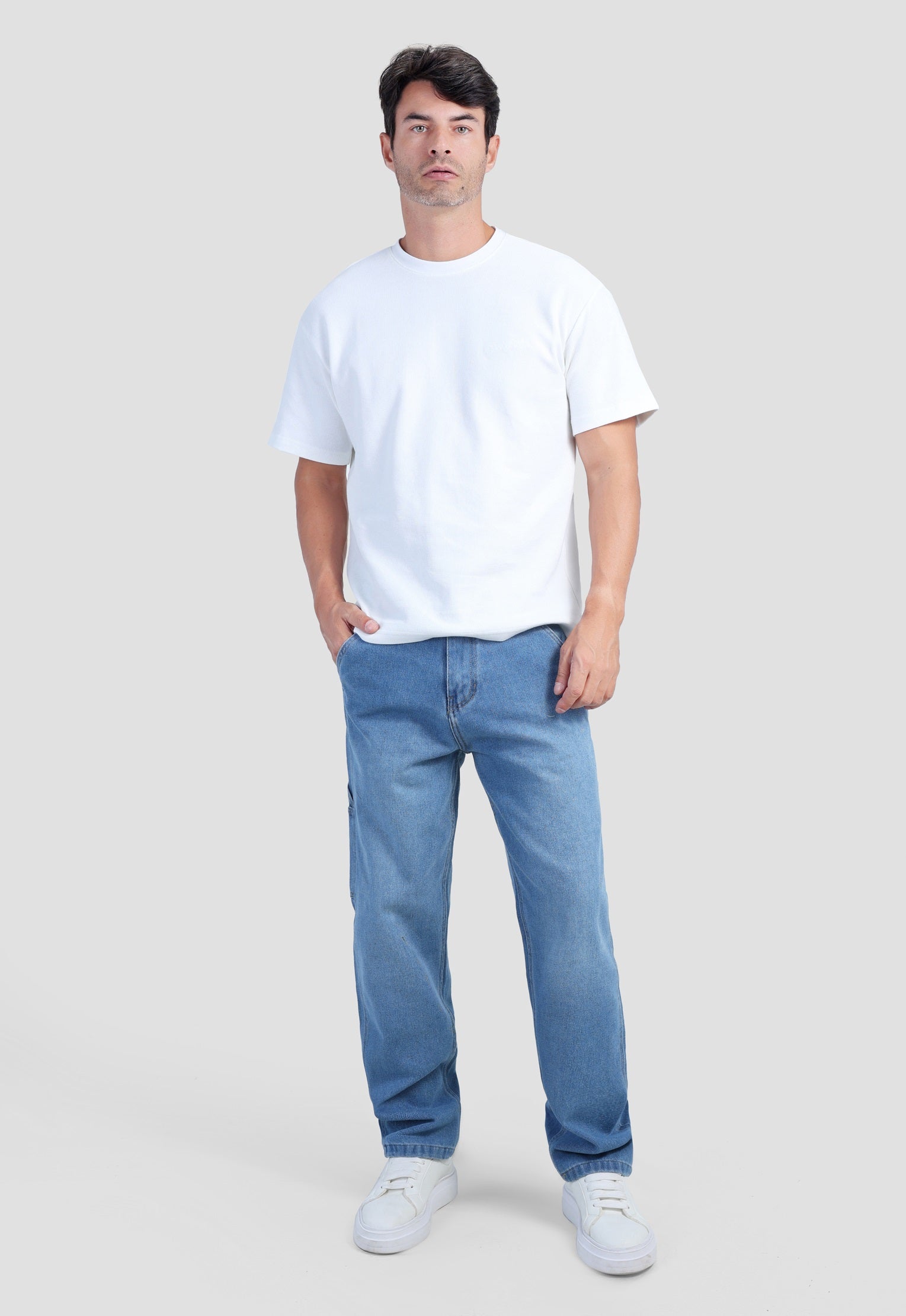 Wide Leg Denim Pant