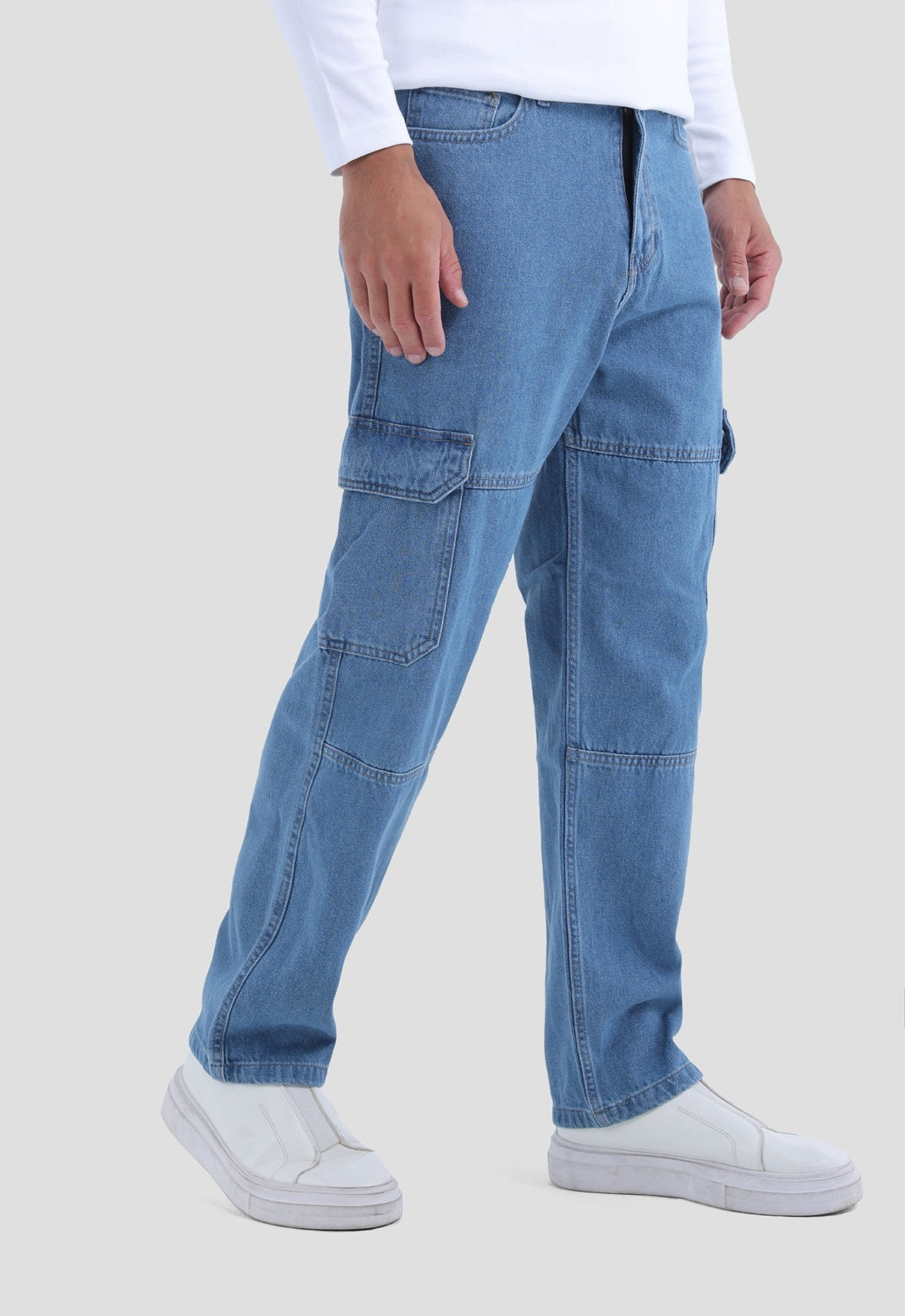 Wide Leg Denim Pant