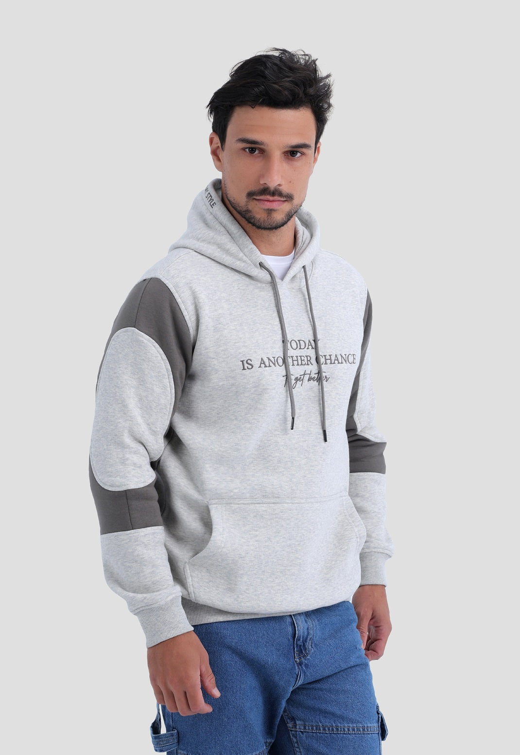 Printed Hoodie Sweatshirt