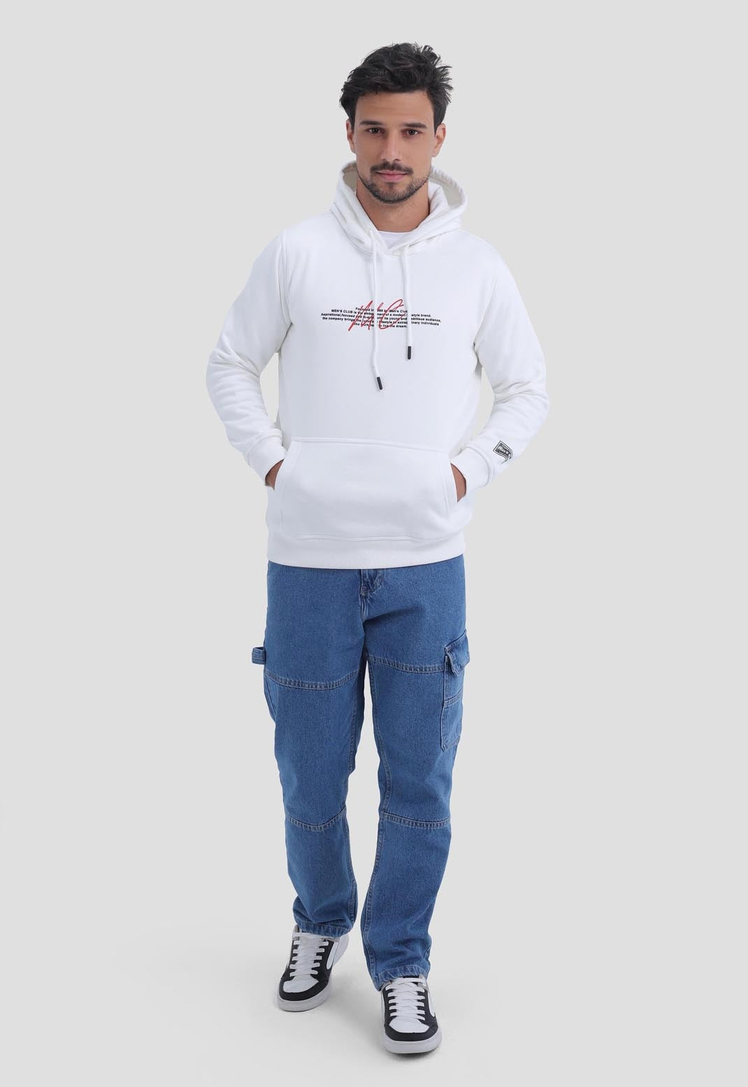 Printed Hoodie Sweatshirt