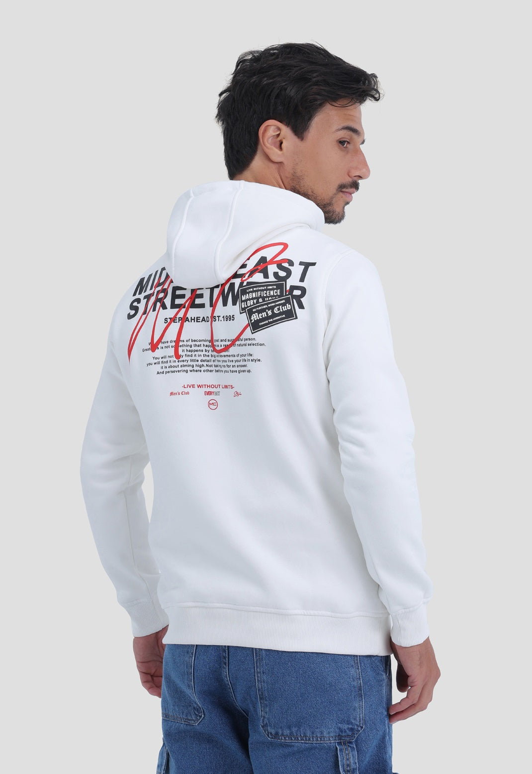 Printed Hoodie Sweatshirt