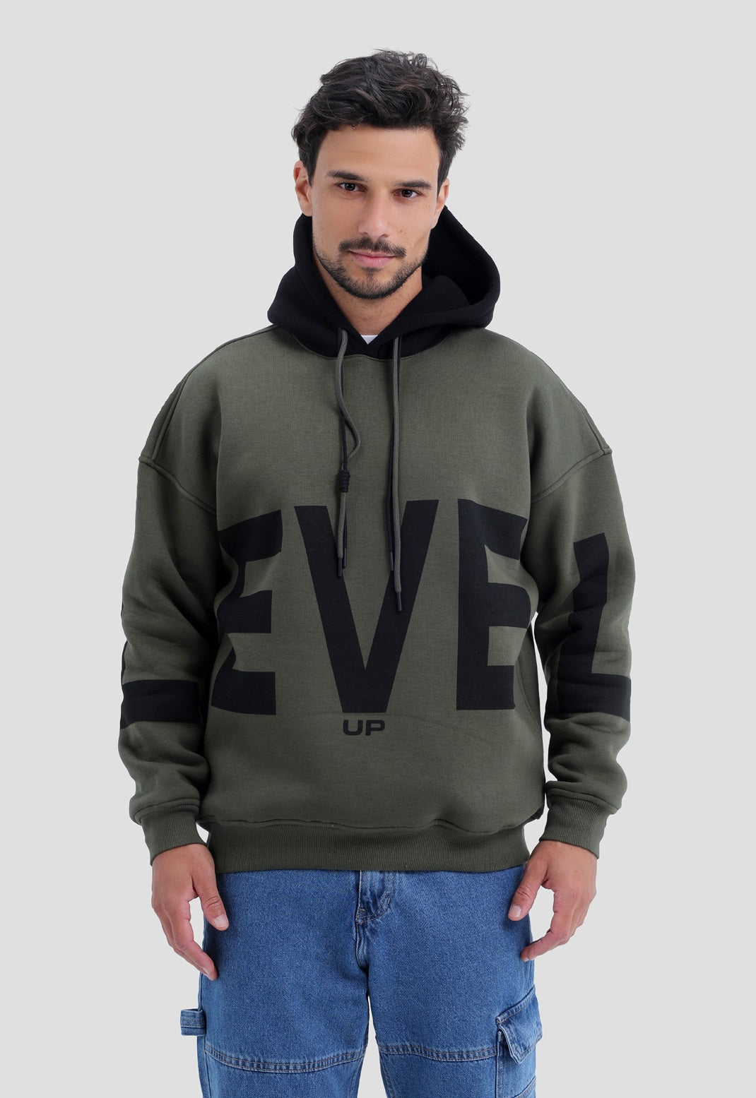 Printed Hoodie Sweatshirt