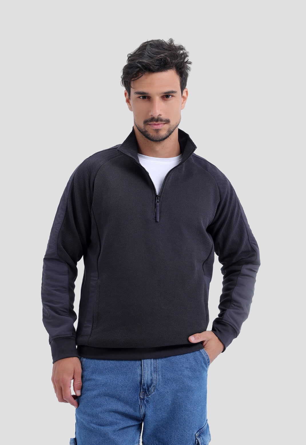 Full Zipper Hoodie Sweatshirt