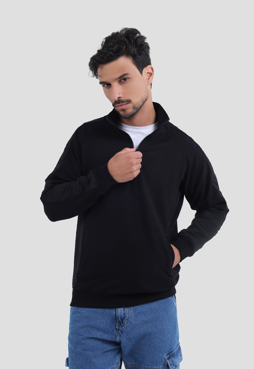 Full Zipper Hoodie Sweatshirt