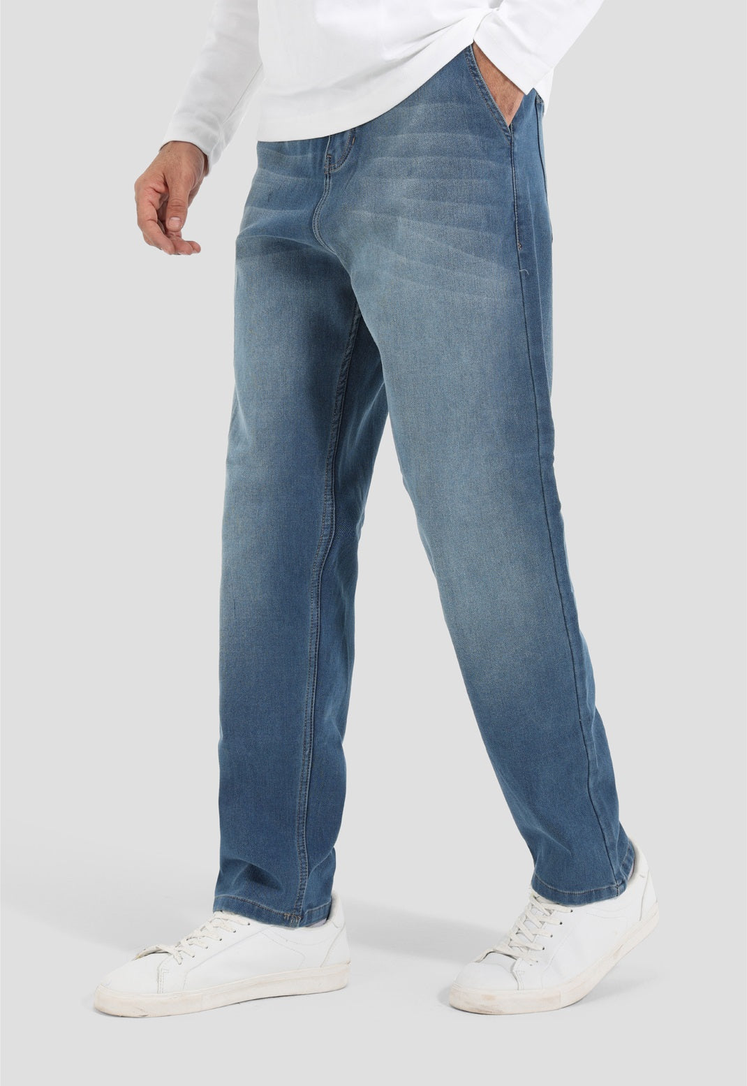 Relaxed Fit Denim Pants