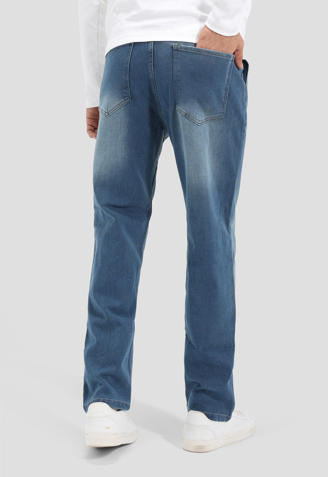 Relaxed Fit Denim Pants