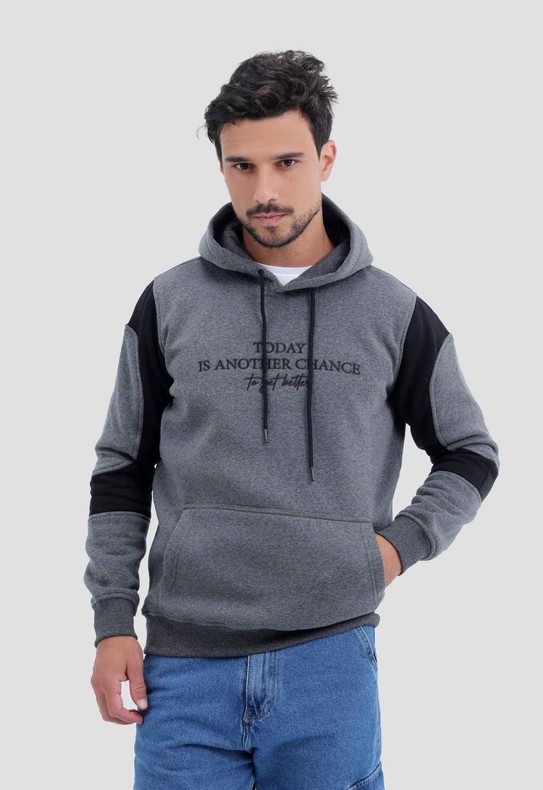 Printed Hoodie Sweatshirt