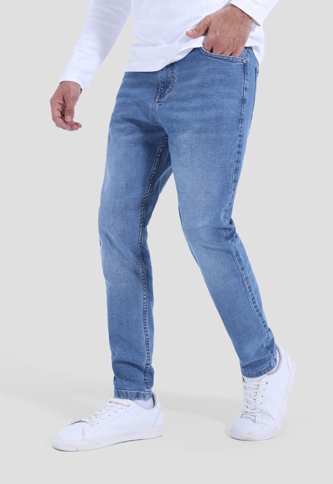 Carrot Fit Denim Pant