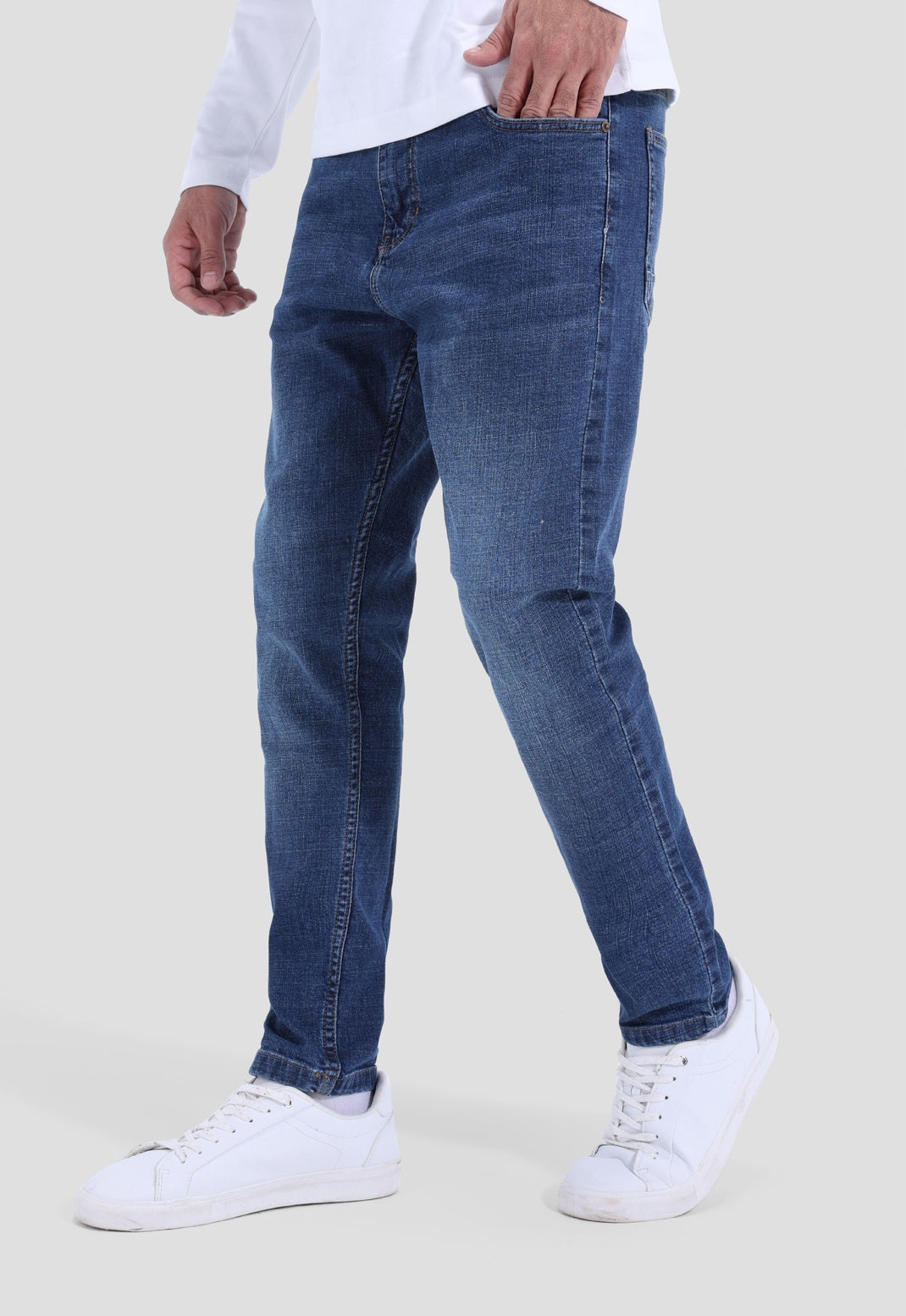 Carrot Fit Denim Pant